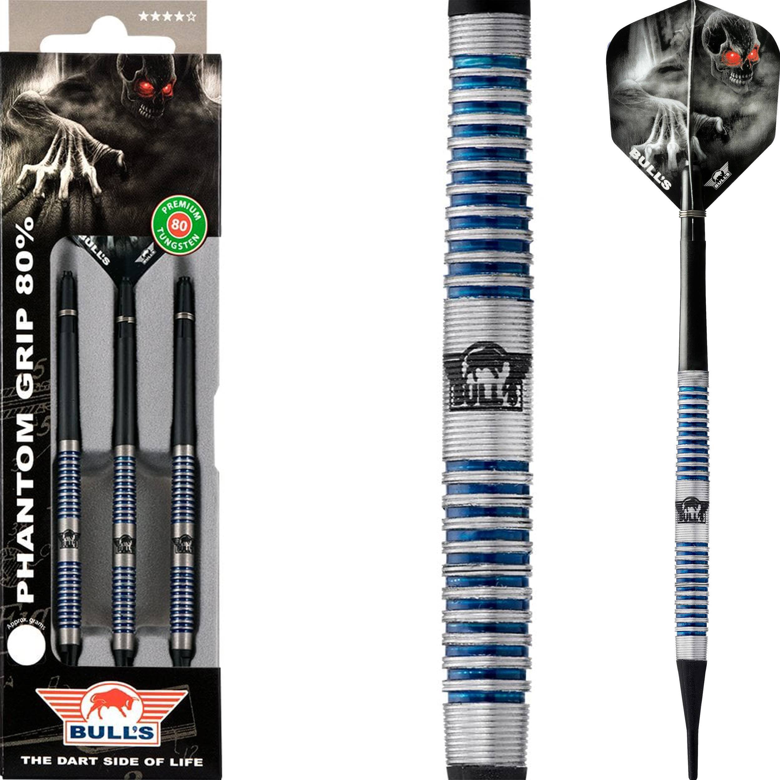 Bull-s-NL-Phantom-Grip-80-Softdart-Collage Bull's NL - Phantom Grip 80% - Softdart
