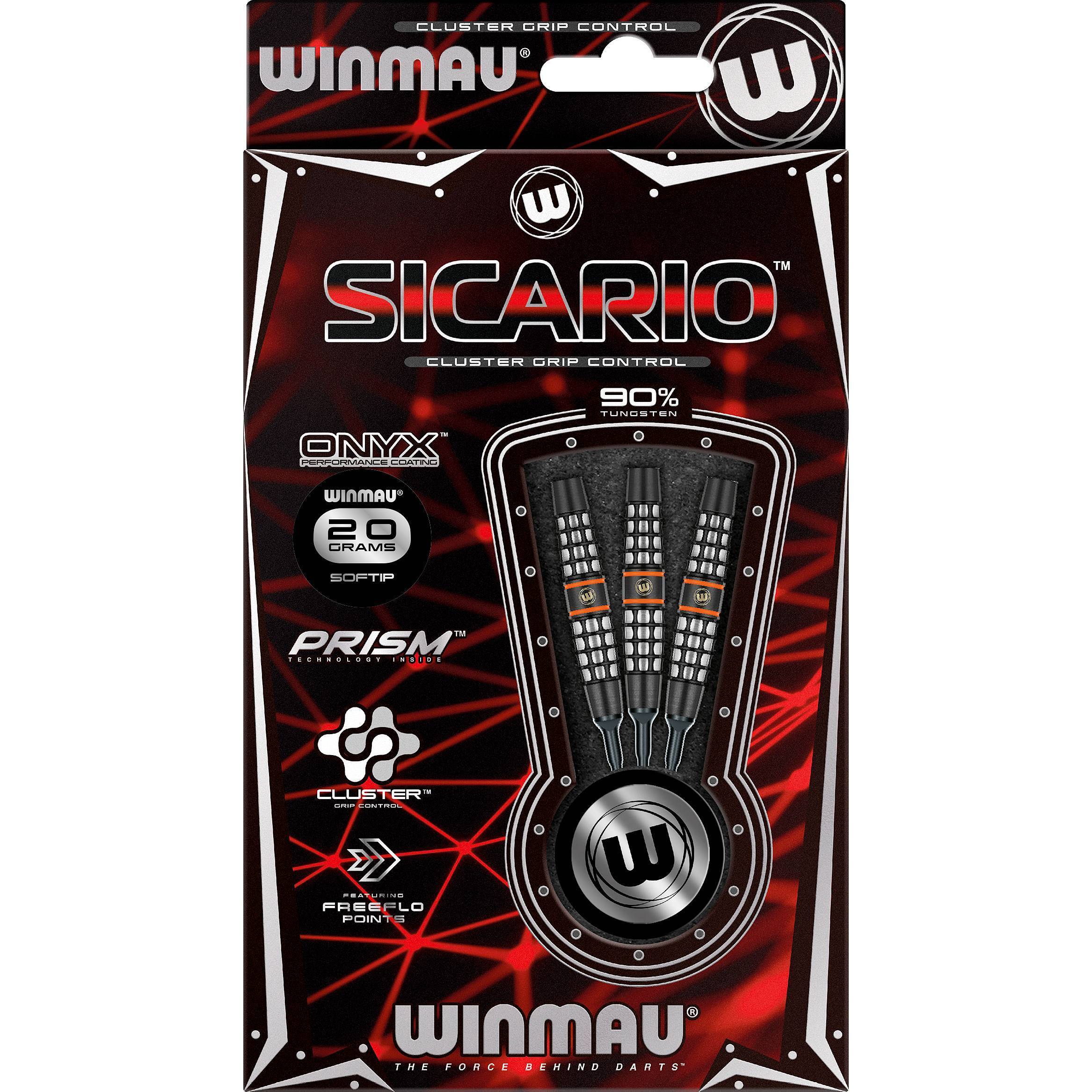Winmau-Sicario-Softdart-Verpackung Winmau - Sicario - Softdart