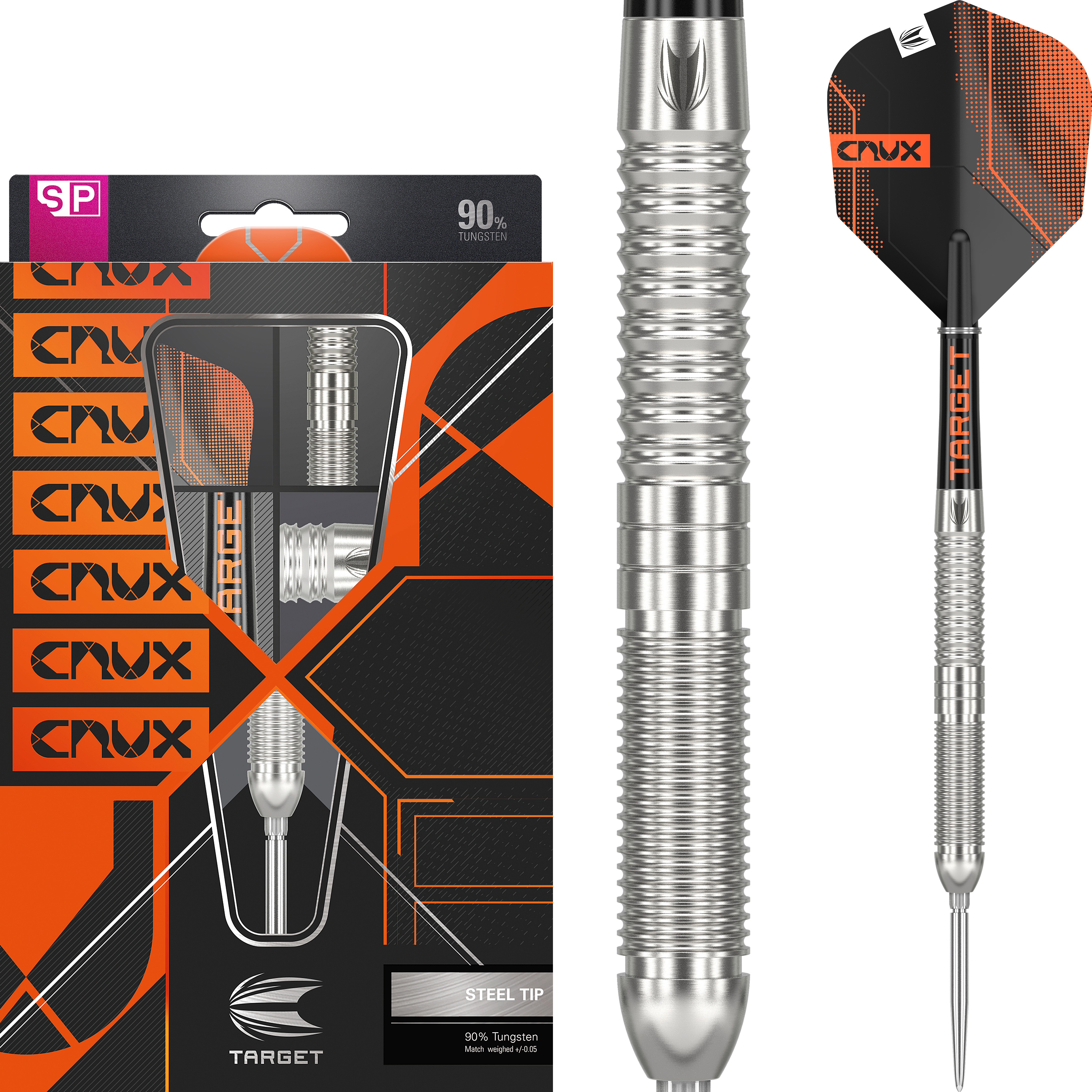 Target - Swiss Point - Crux 01 - Steeldart Target - Swiss Point - Crux 01 - Steeldart