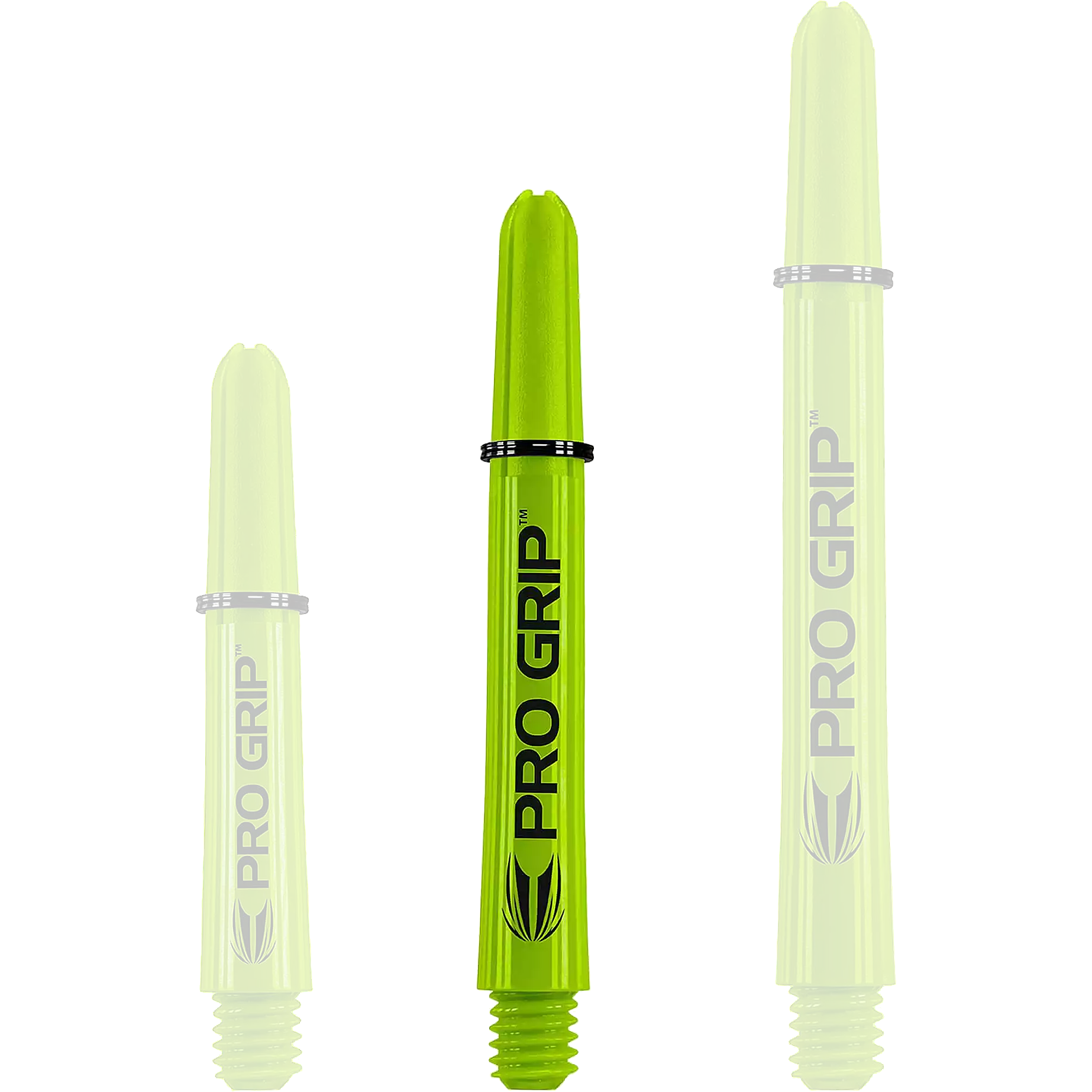 Target - Pro Grip Shaft 3er Set - Grün Target - Pro Grip Shaft 3er Set - Grün