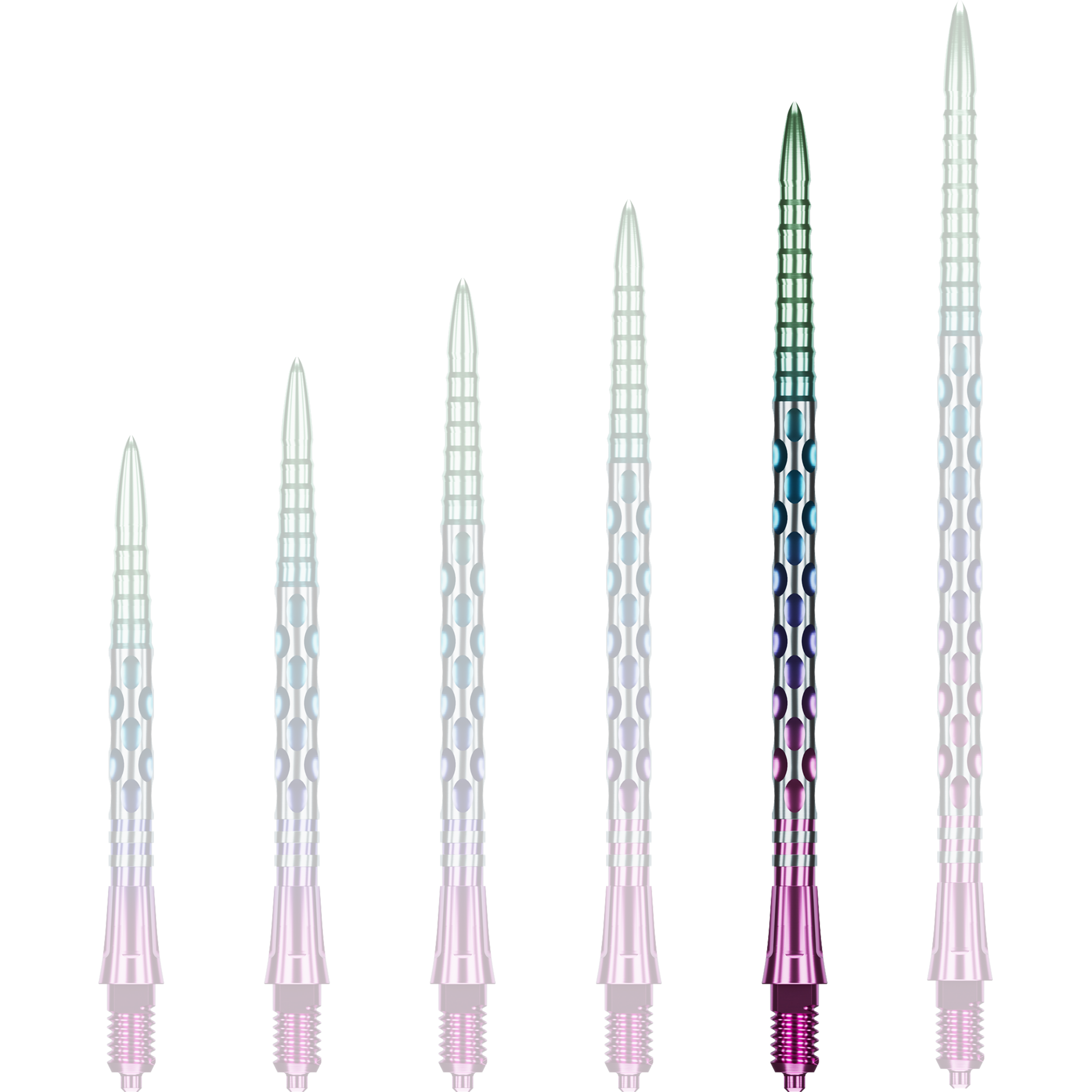 Caliburn - EZ-EVO Dual Grid Dots - Rainbow Caliburn - EZ-EVO Dual Grid Dots - Rainbow