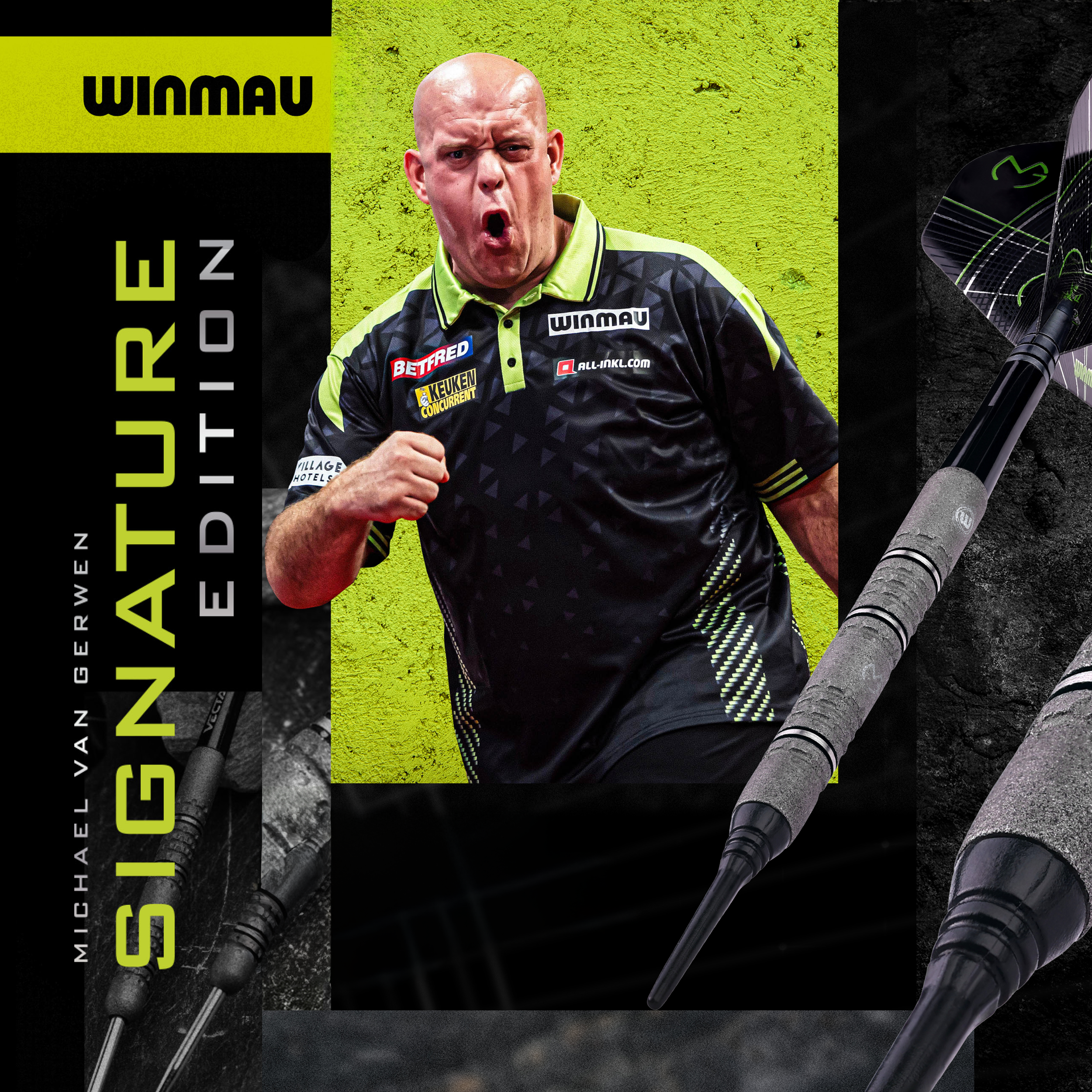 Winmau - Michael van Gerwen Signature Edition - Softdart