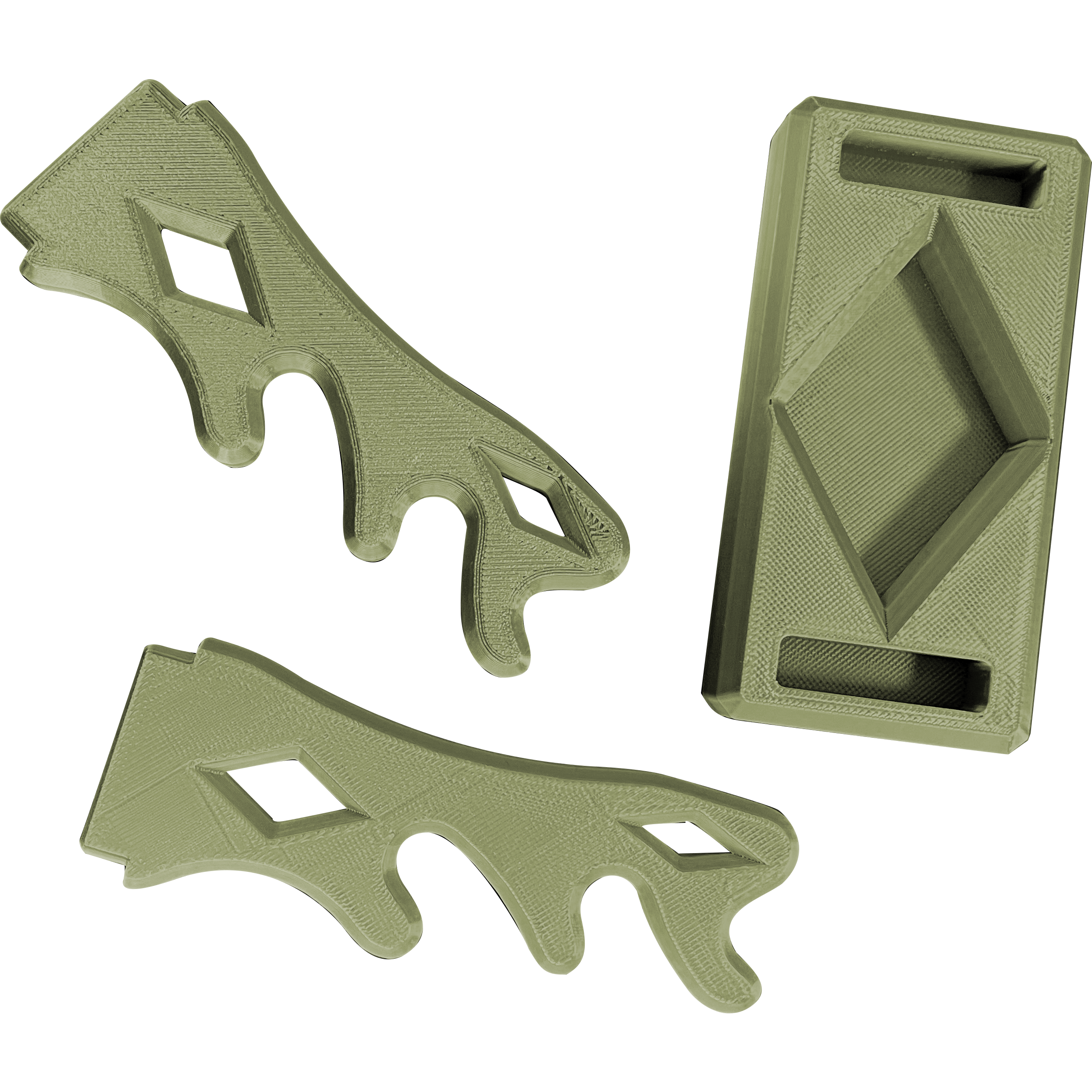 DartSturm - 3D Samurai Dartständer - 3-Fach