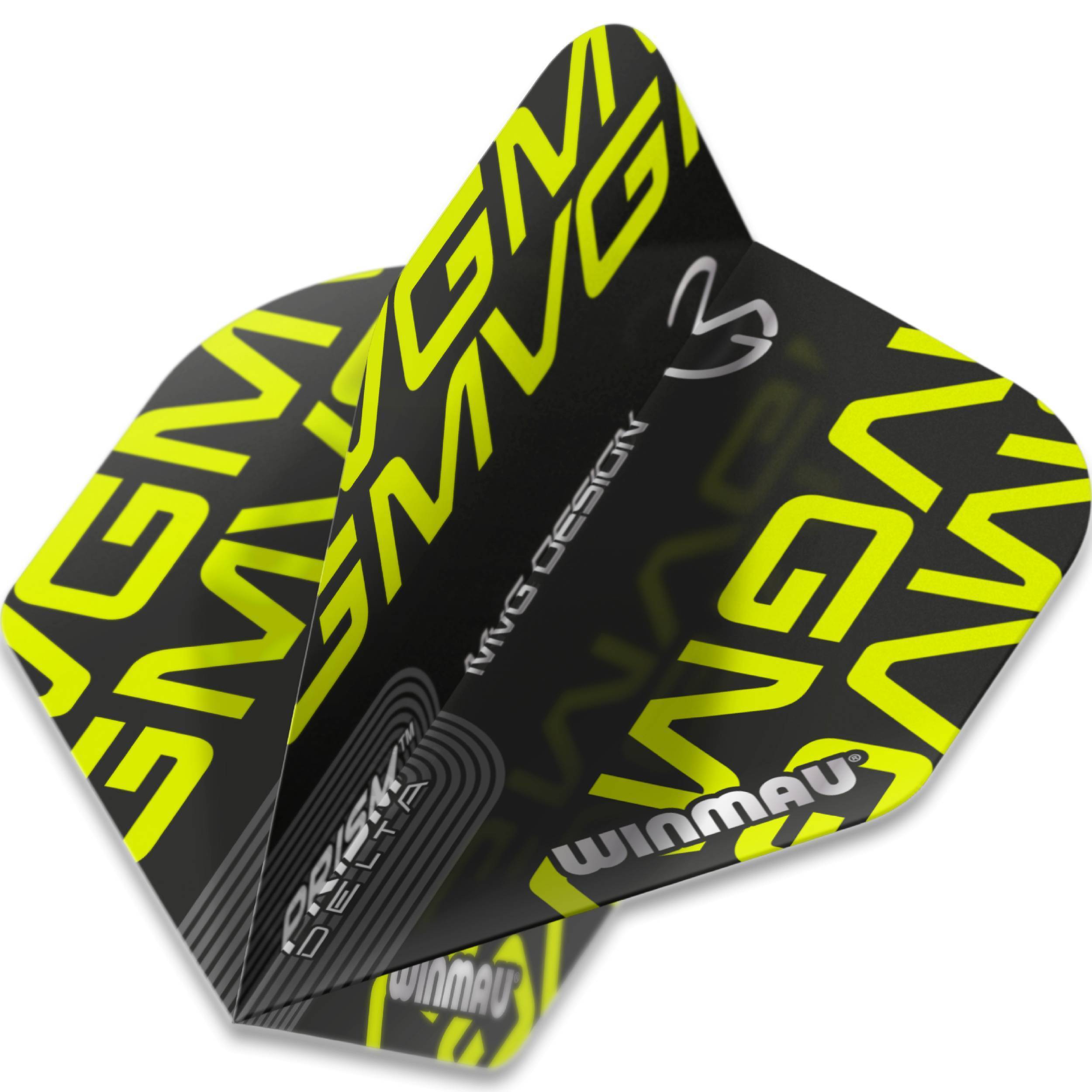 Winmau-Prism-Delta-Michael-van-Gerwen-Logo-Flight-Standard-Schwarz-Dynamisch Winmau - Prism Delta - Michael van Gerwen Logo Flight - Standard