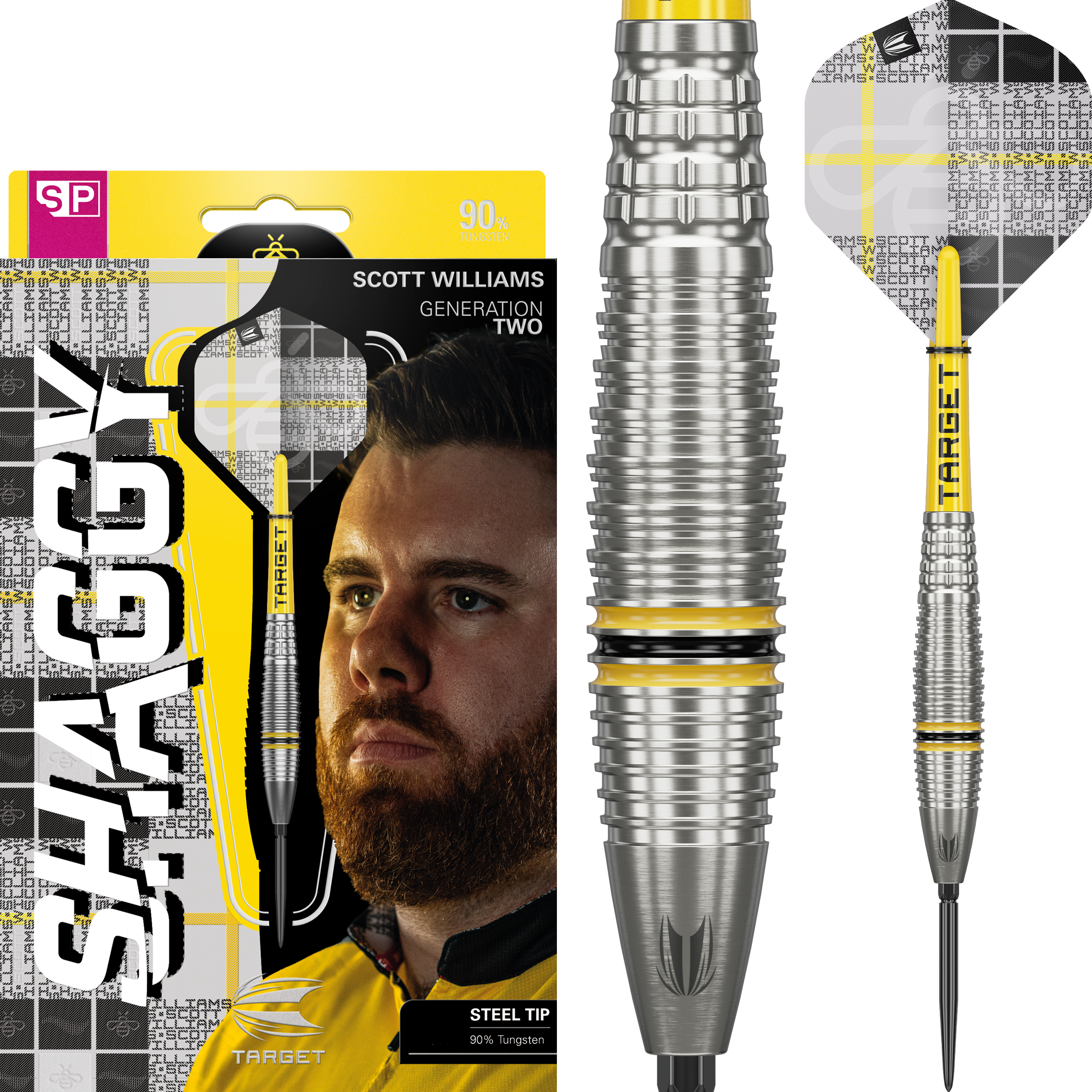 Target - Swiss Point - Scott Williams GEN 2 - Steeldart Target - Swiss Point - Scott Williams GEN 2 - Steeldart