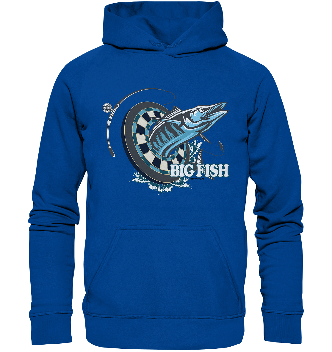 DartSturm - Big Fish - Basic Unisex Hoodie DartSturm - Big Fish - Basic Unisex Hoodie