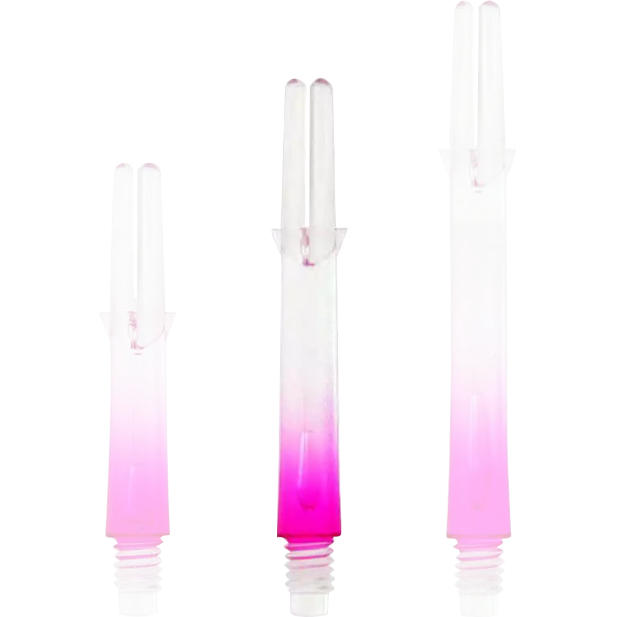 L-Style - L-Shaft Lock Straight TwoTone - Transparent Pink L-Style - L-Shaft Lock Straight TwoTone - Transparent Pink