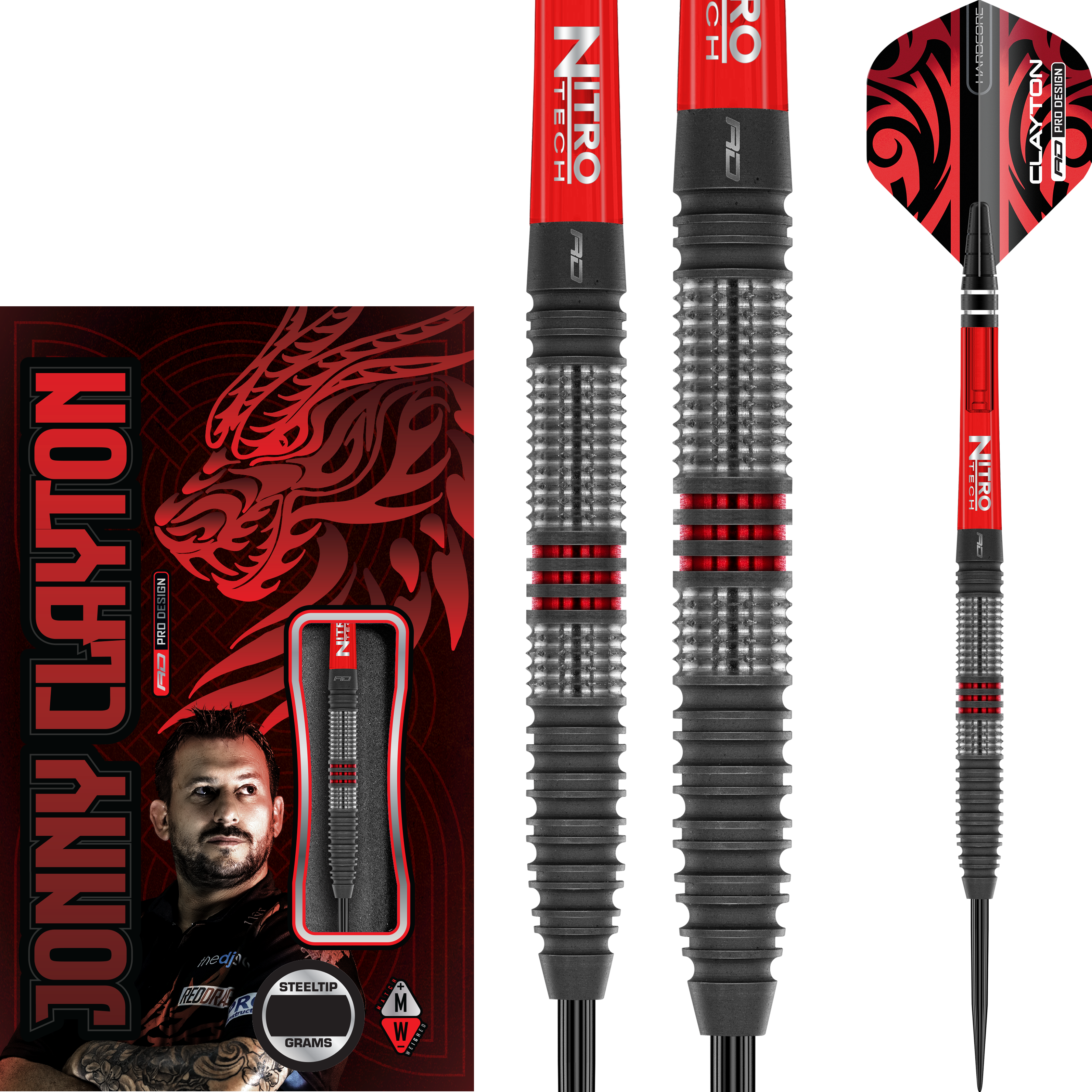 Red Dragon - Jonny Clayton Hiraeth - Steeldart Red Dragon - Jonny Clayton Hiraeth - Steeldart