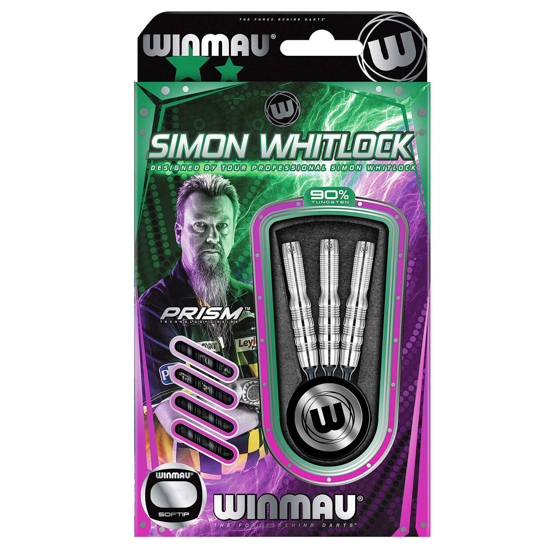 Winmau-Simon-Whitlock-Softdart-Verpackung Winmau - Simon Whitlock - Softdart