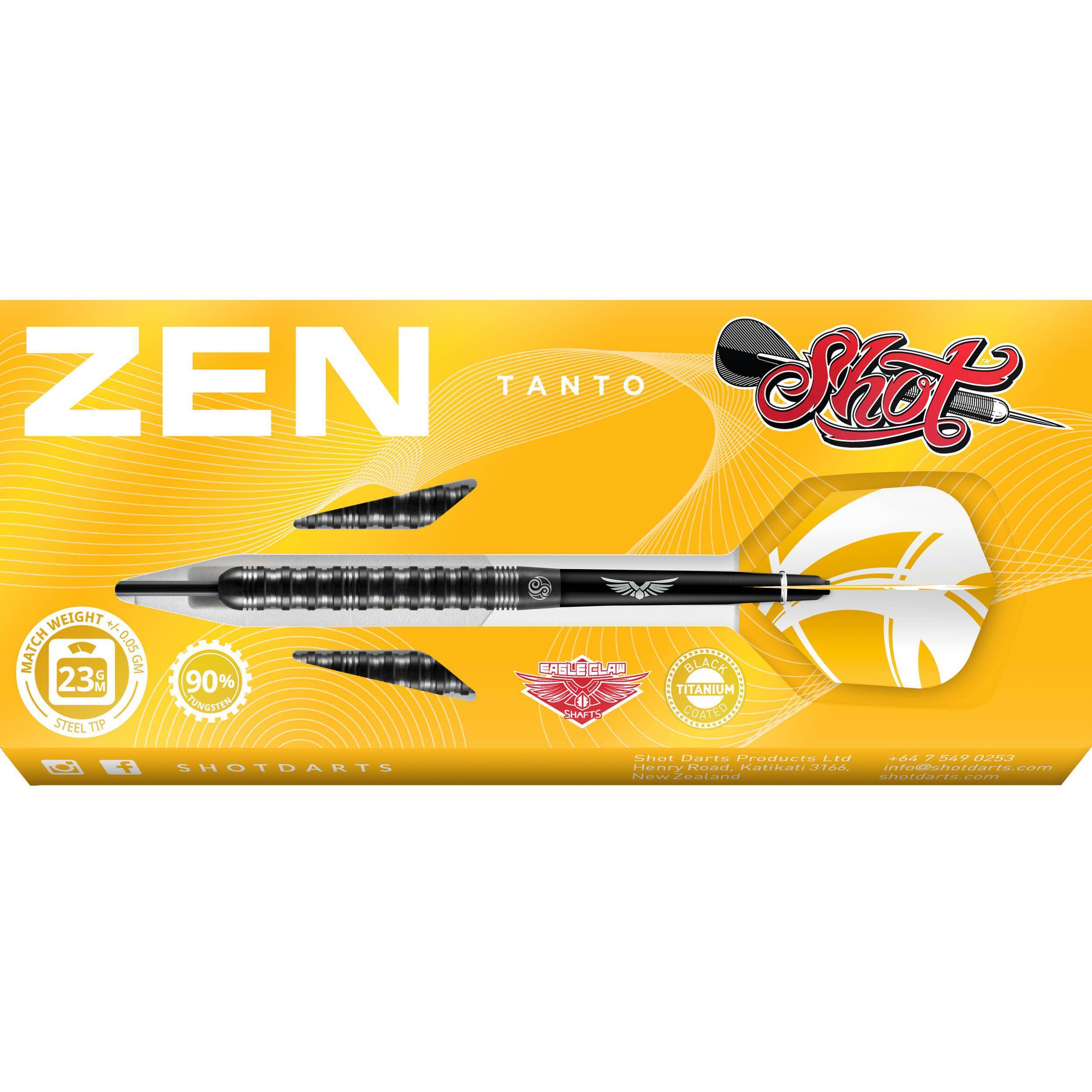 Shot-Zen-Tanto-Steeldart-Verpackung Shot - Zen Tanto - Steeldart