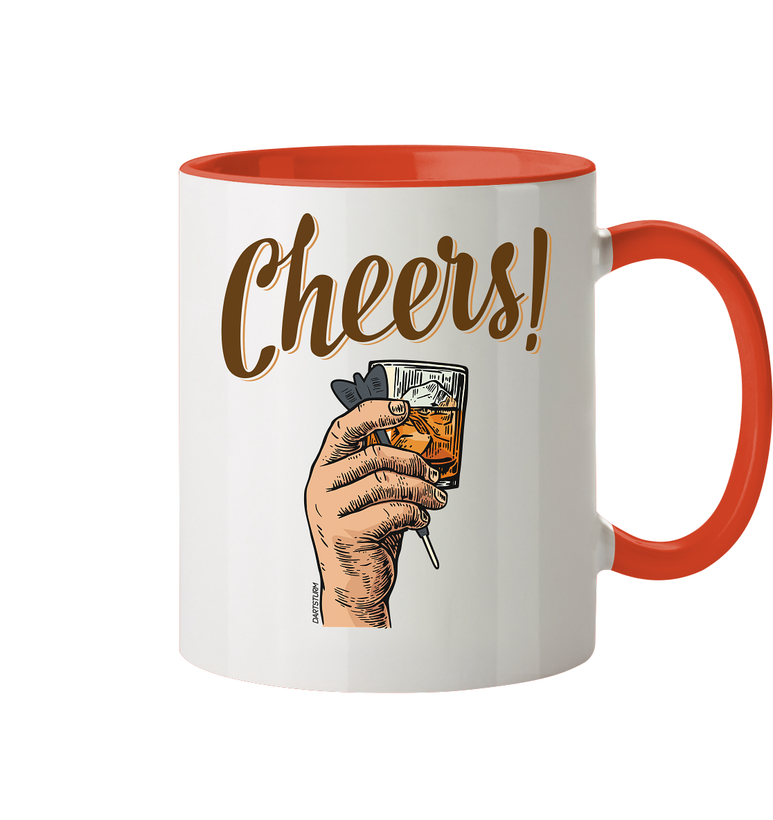 DartSturm - Cheers - Tasse zweifarbig