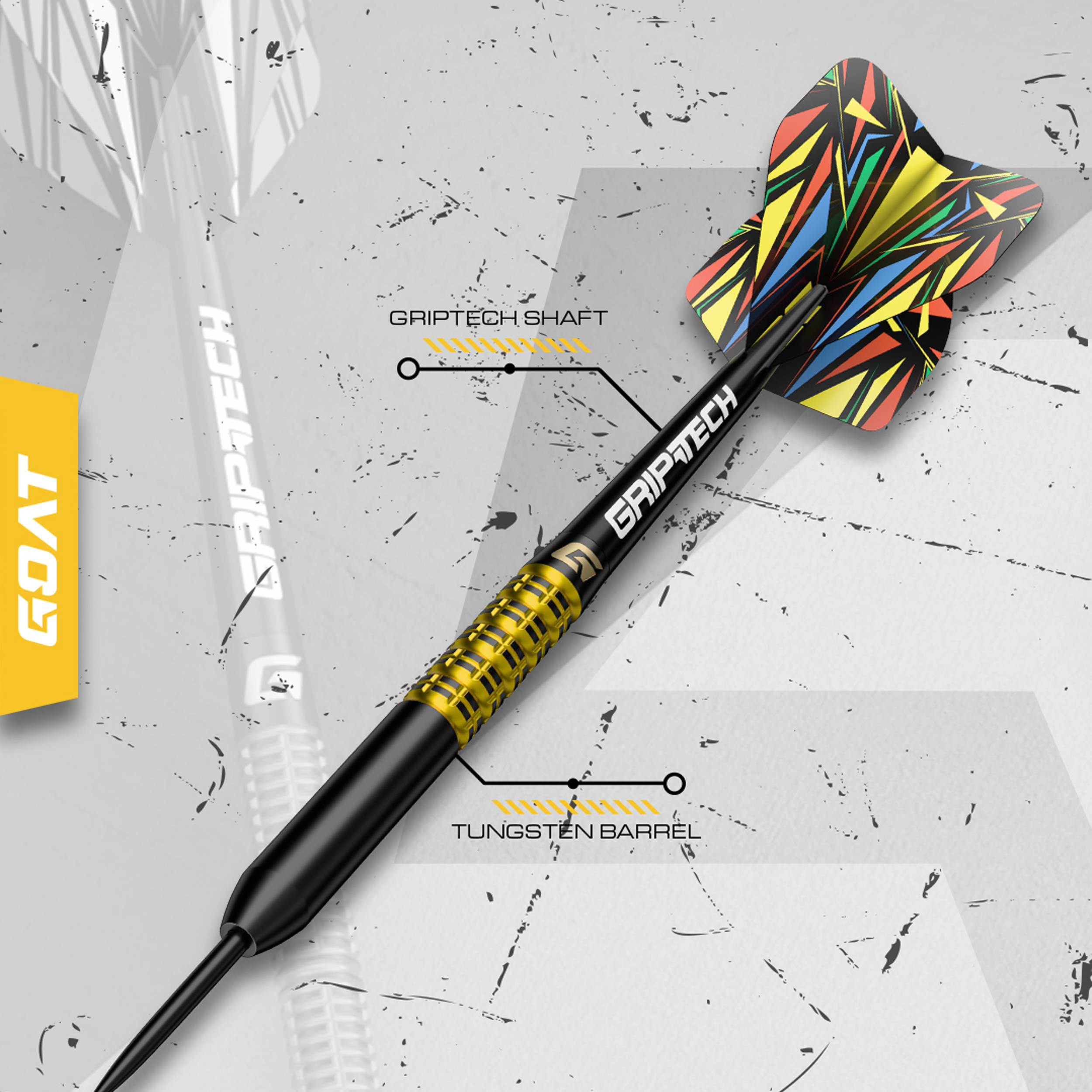 GOAT - Athlete Yellow - Steeldart