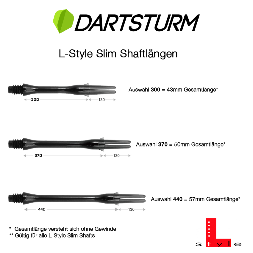 L-Style - L-Shaft Lock Slim - Neongelb L-Style - L-Shaft Lock Slim - Neongelb