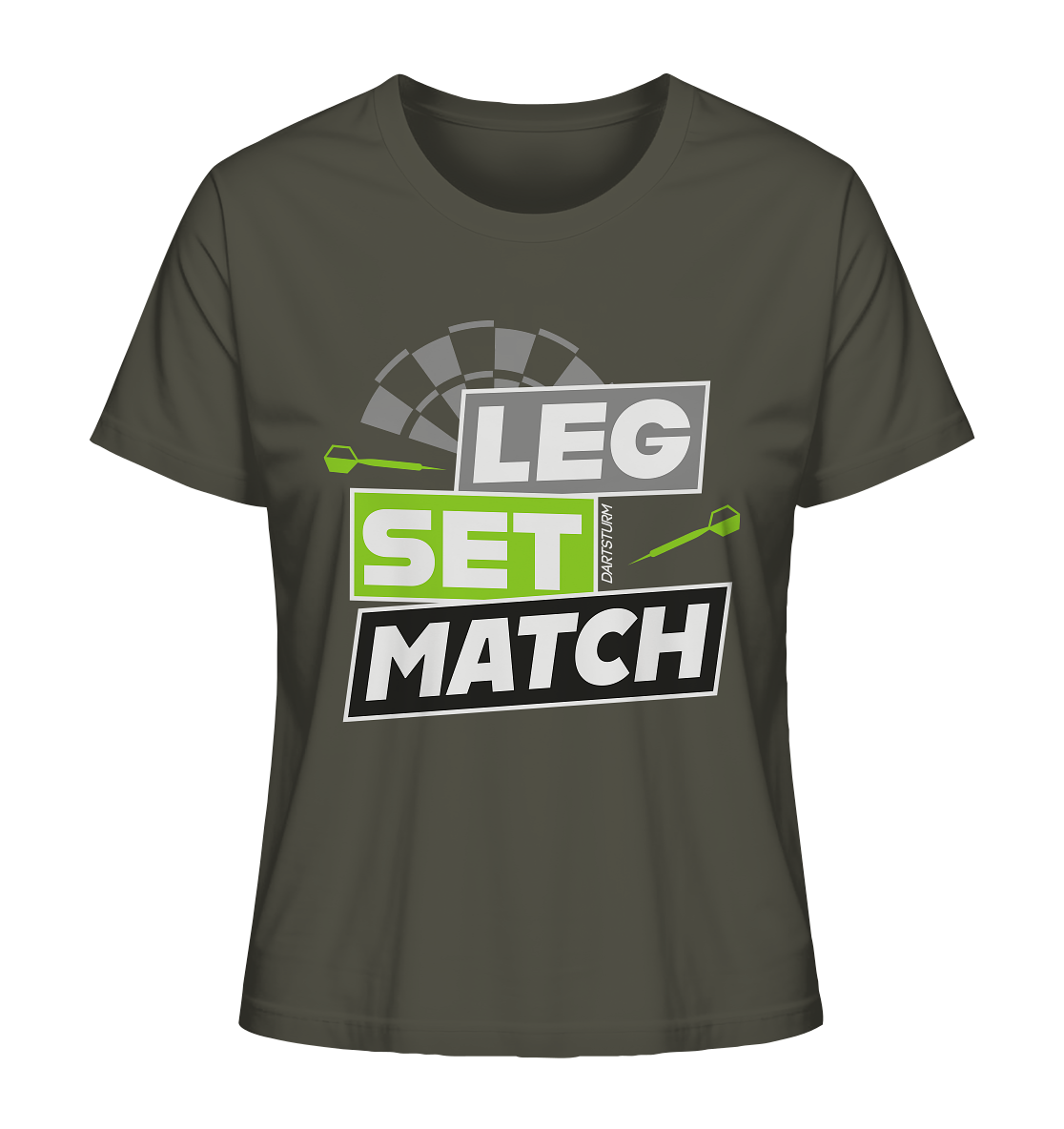 DartSturm - Leg Set Match - Ladies Organic Shirt