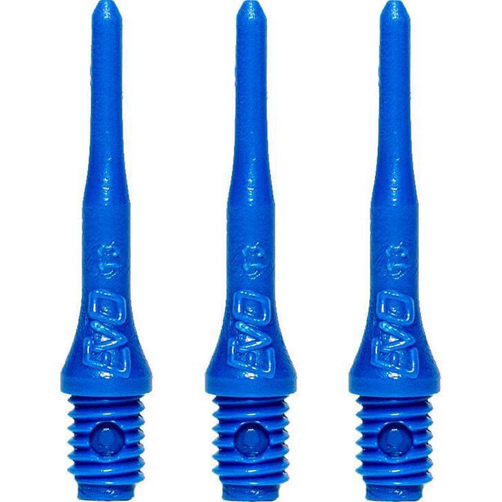 Evolution-Evo-Spitzen-22mm-Blau Evolution - Softdartspitzen