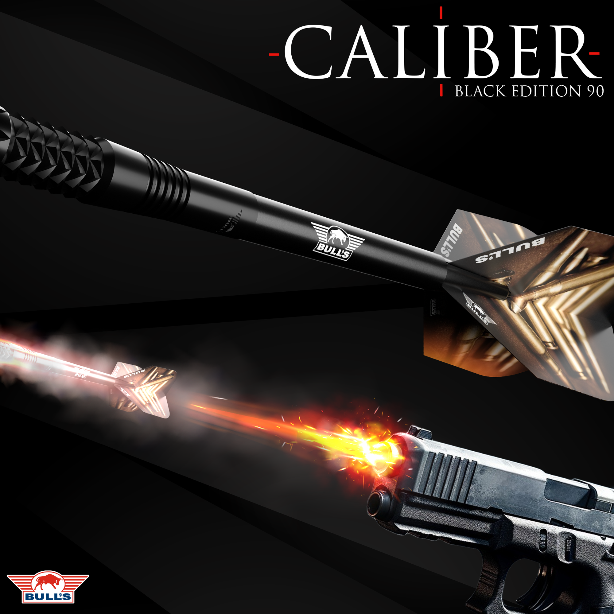 Bull's NL - Caliber Black - Softdart
