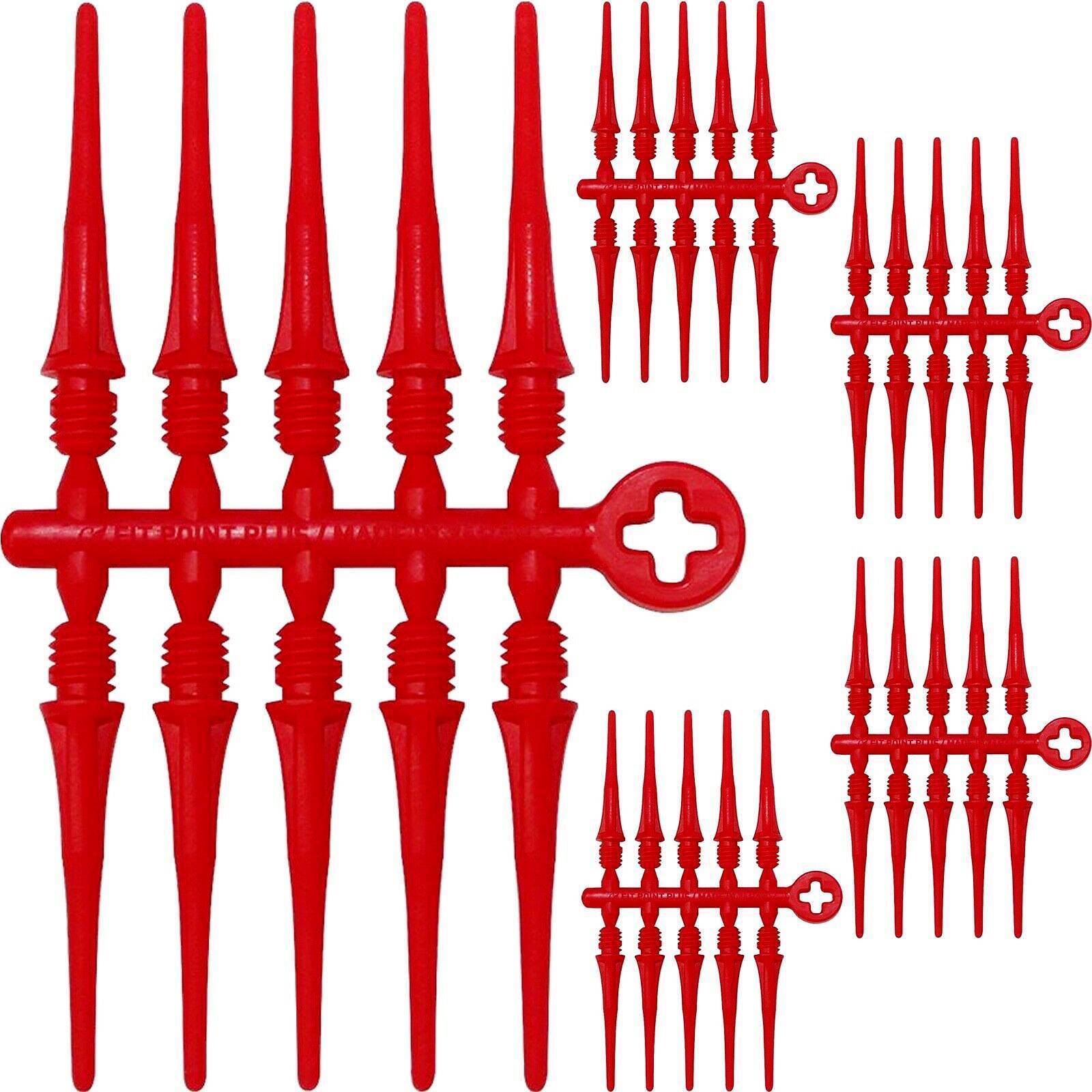 Cosmo-Darts-Fit-Point-Plus-50er-Pack-Rot Cosmo Darts - Fit Point Plus - 50er Pack