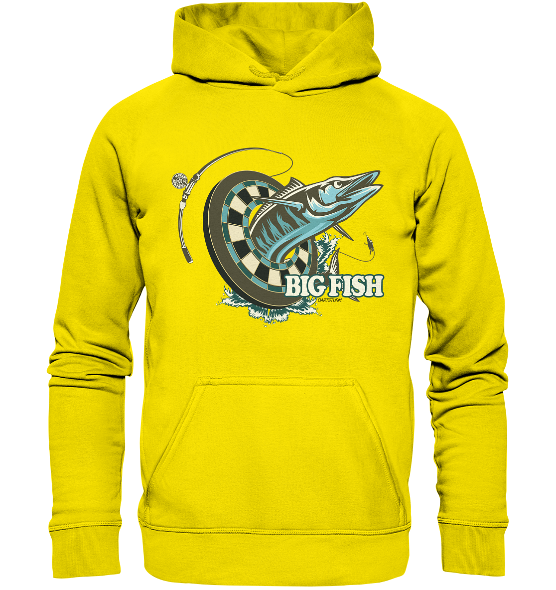 DartSturm - Big Fish - Basic Unisex Hoodie DartSturm - Big Fish - Basic Unisex Hoodie