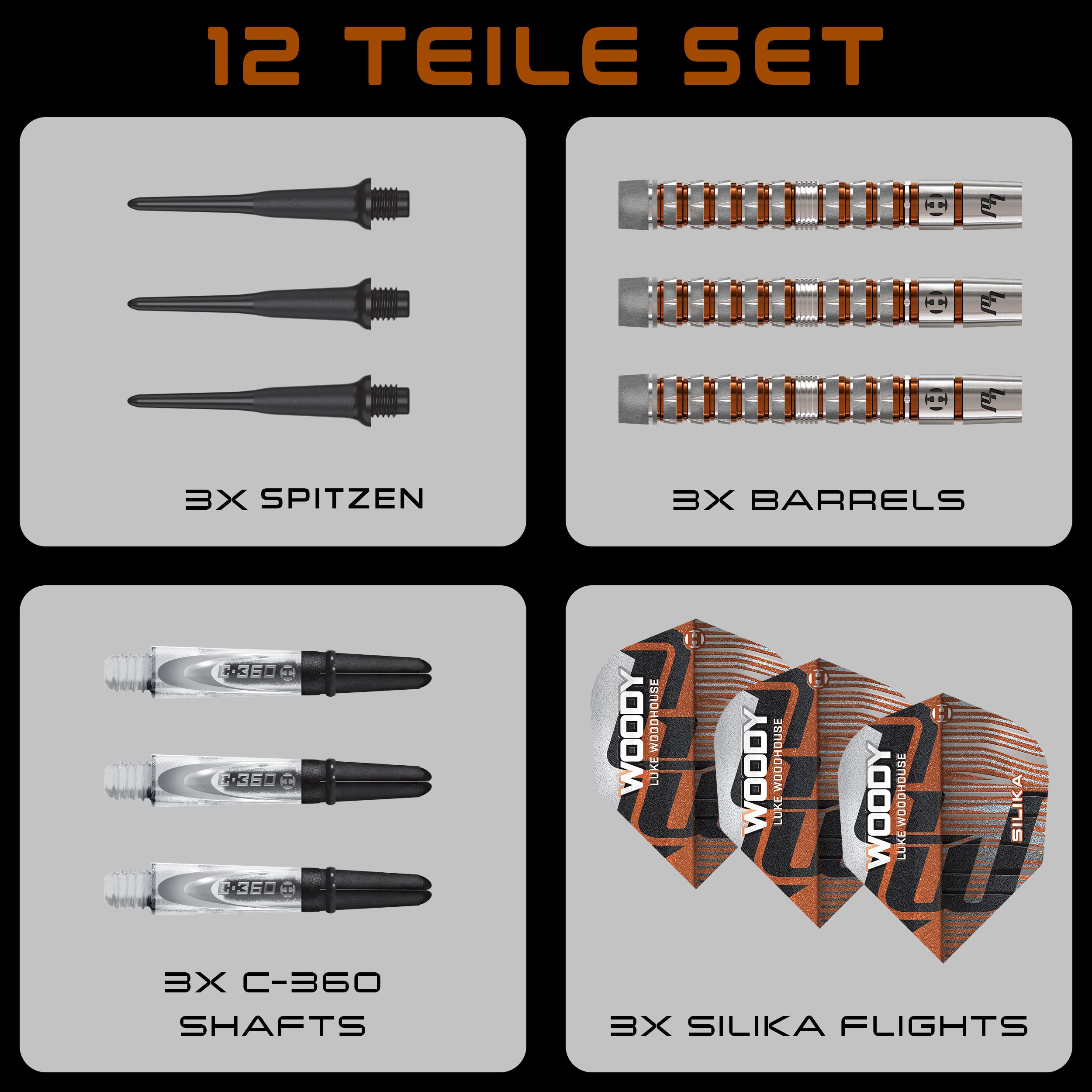 Harrows - Luke Woodhouse GEN 3 - Softdart