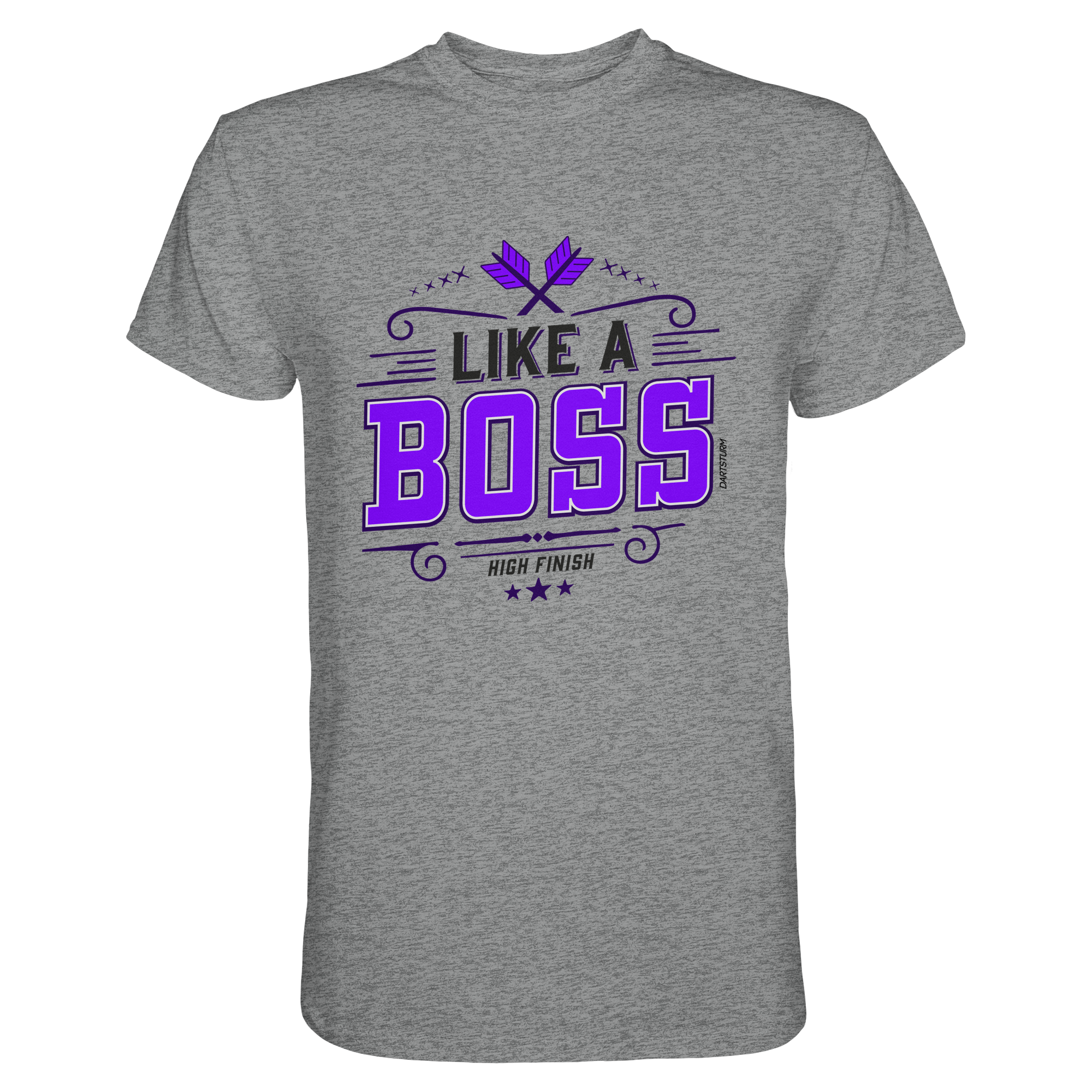 DartSturm - Like a Boss Purple - Premium Shirt DartSturm - Like a Boss Purple - Premium Shirt