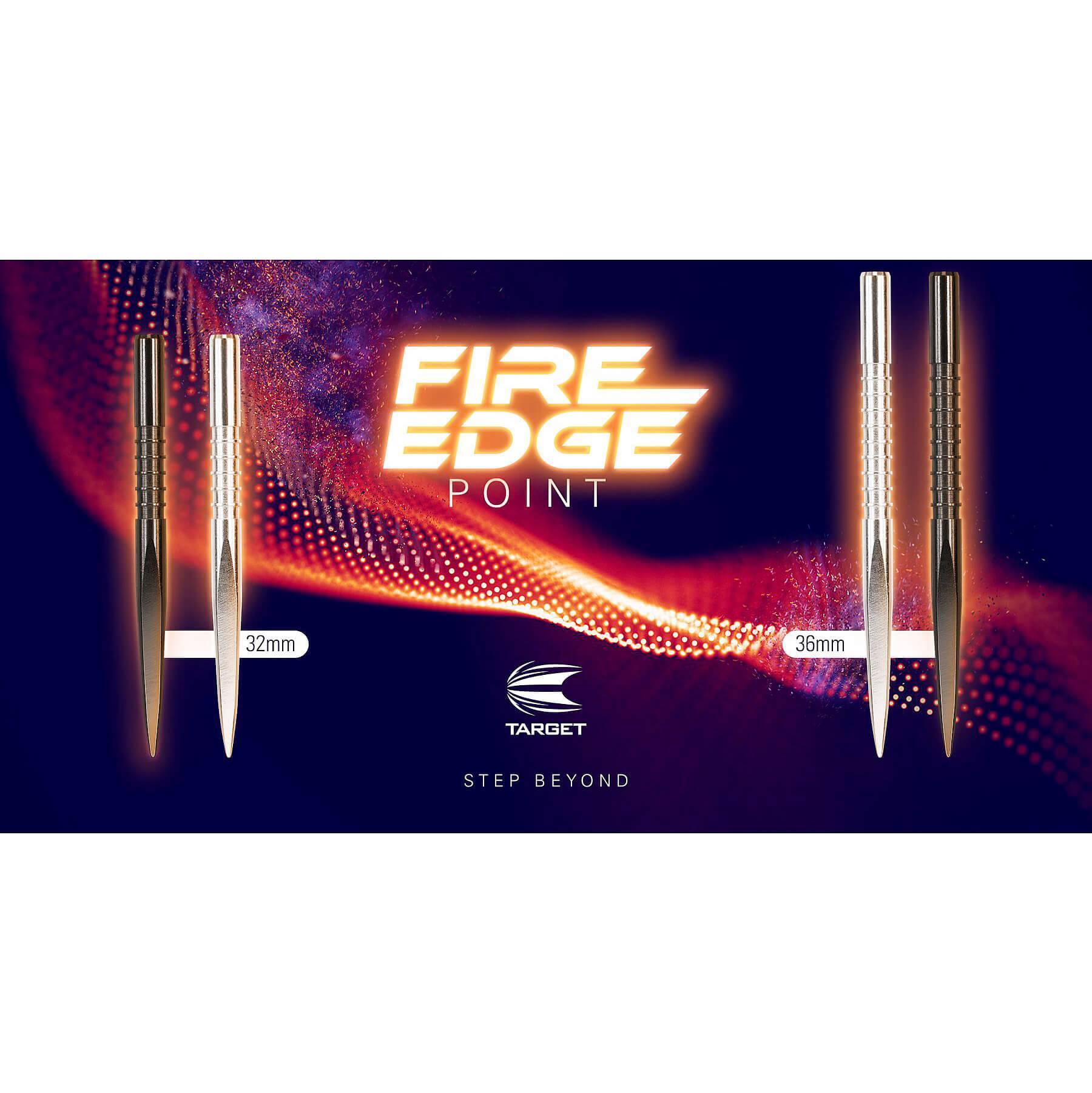 Target-Fire-Edge-Point-Collage-Banner Target - Fire Edge Point - Schwarz