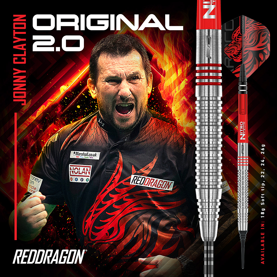 Red Dragon - Jonny Clayton 2 - Steeldart