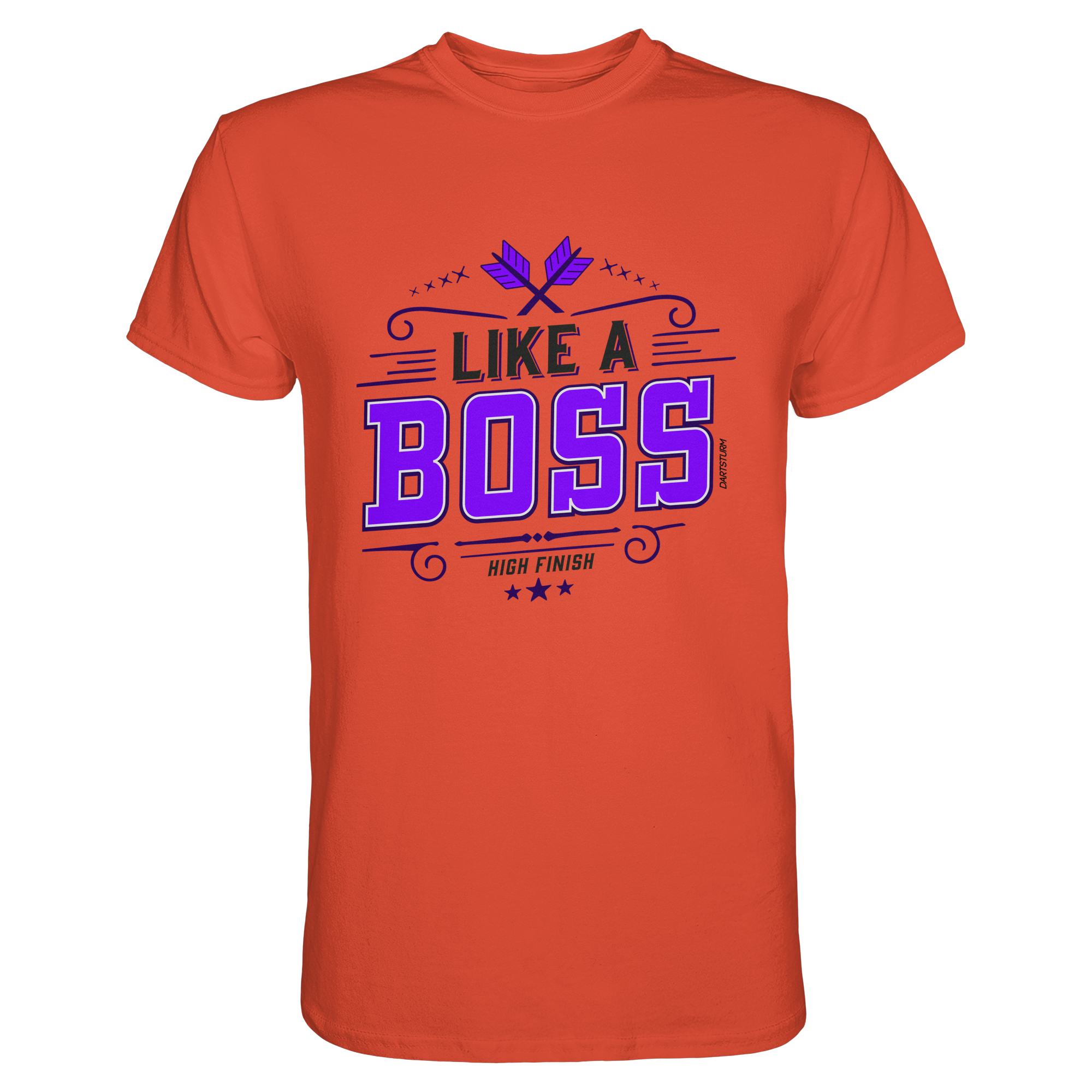 DartSturm - Like a Boss Purple - Premium Shirt DartSturm - Like a Boss Purple - Premium Shirt