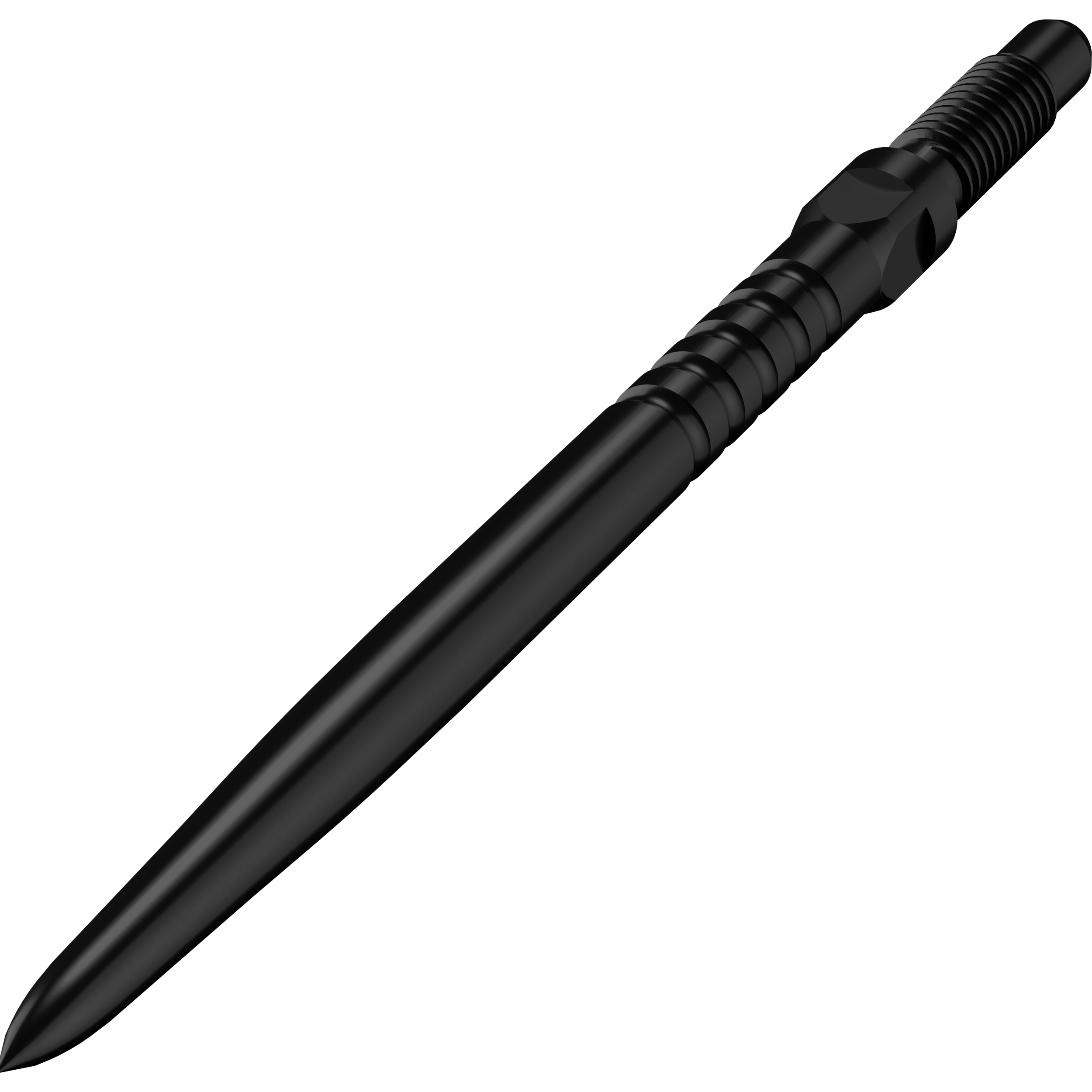 Bull's - Convertible Point Ringed Grip - Schwarz