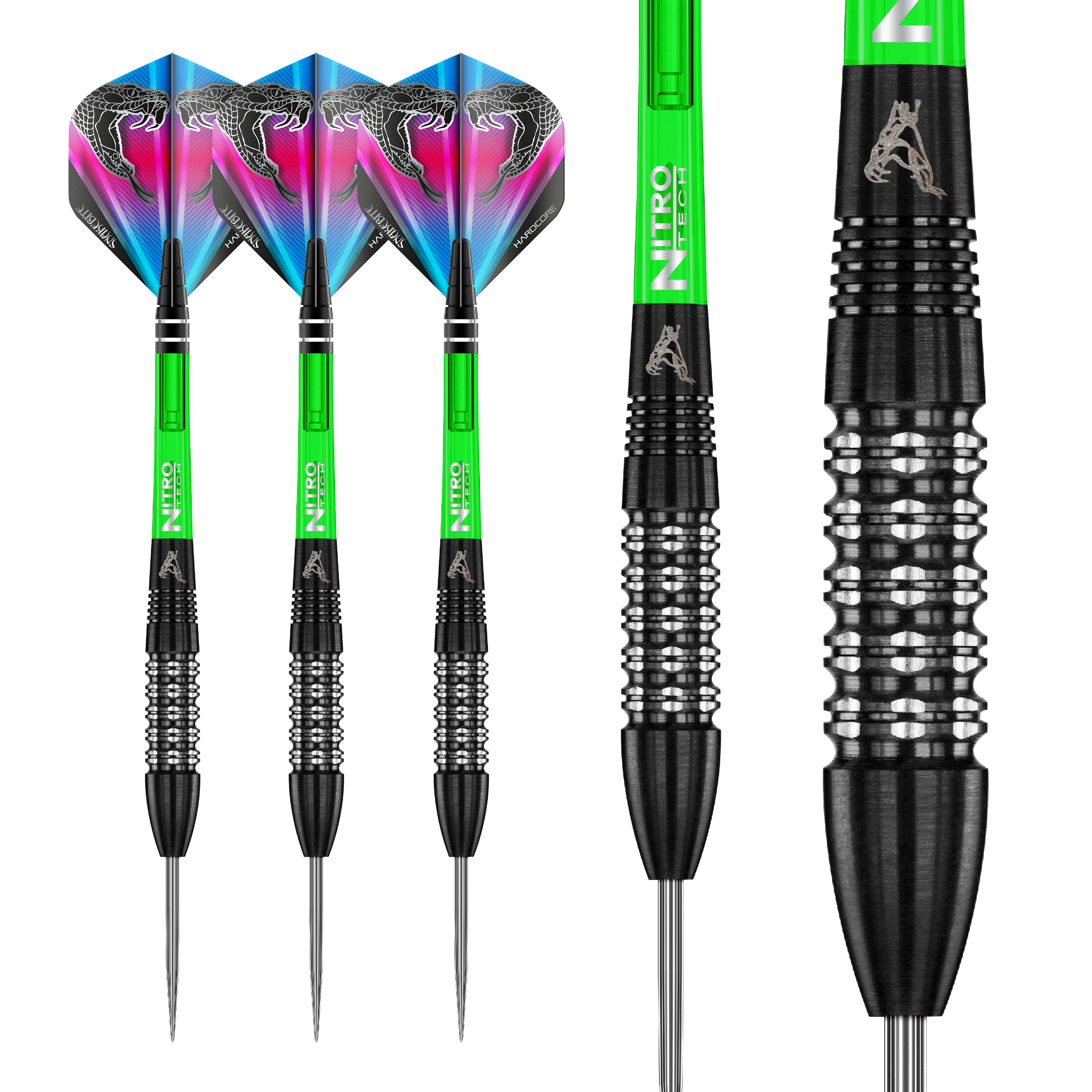 Red-Dragon-Peter-Wright-Snakebite-Black-Strike-Steeldart-Dart-Details Red Dragon - Peter Wright - Snakebite Black Strike - Steeldart