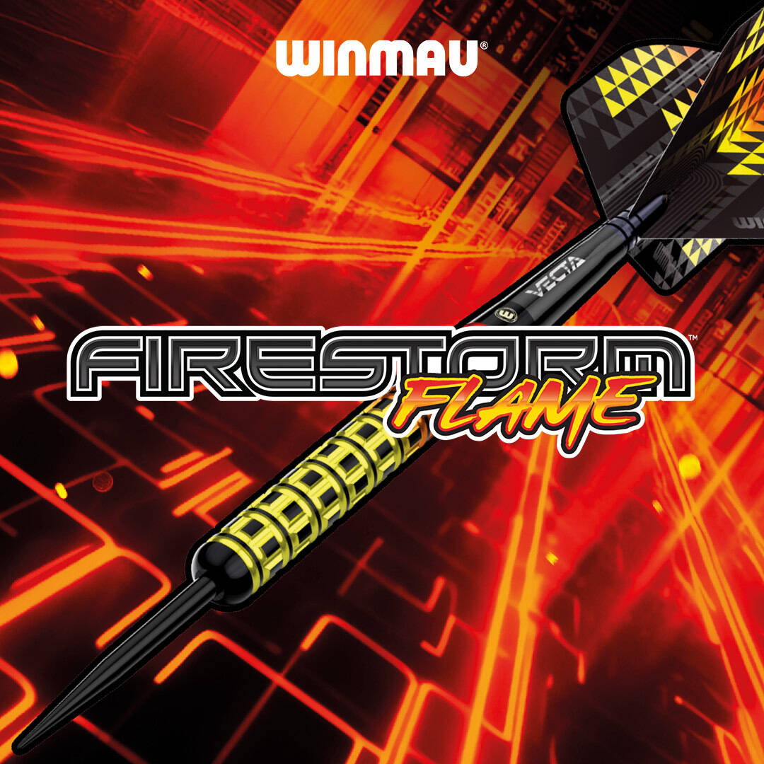 Winmau - Firestorm Flame Typ B - Steeldart Winmau - Firestorm Flame Typ B - Steeldart