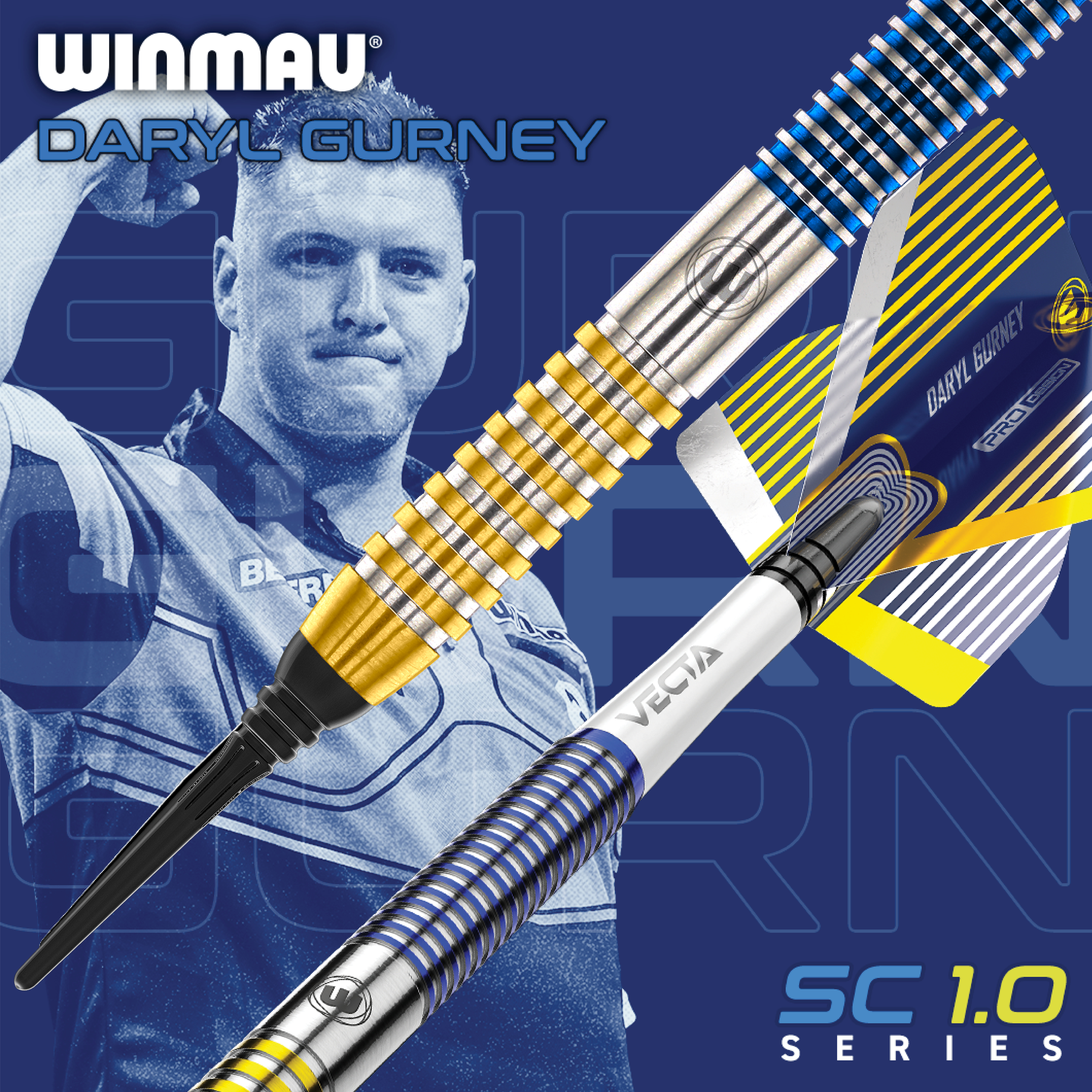 Winmau - Daryl Gurney SC 1.0 Series - Softdart