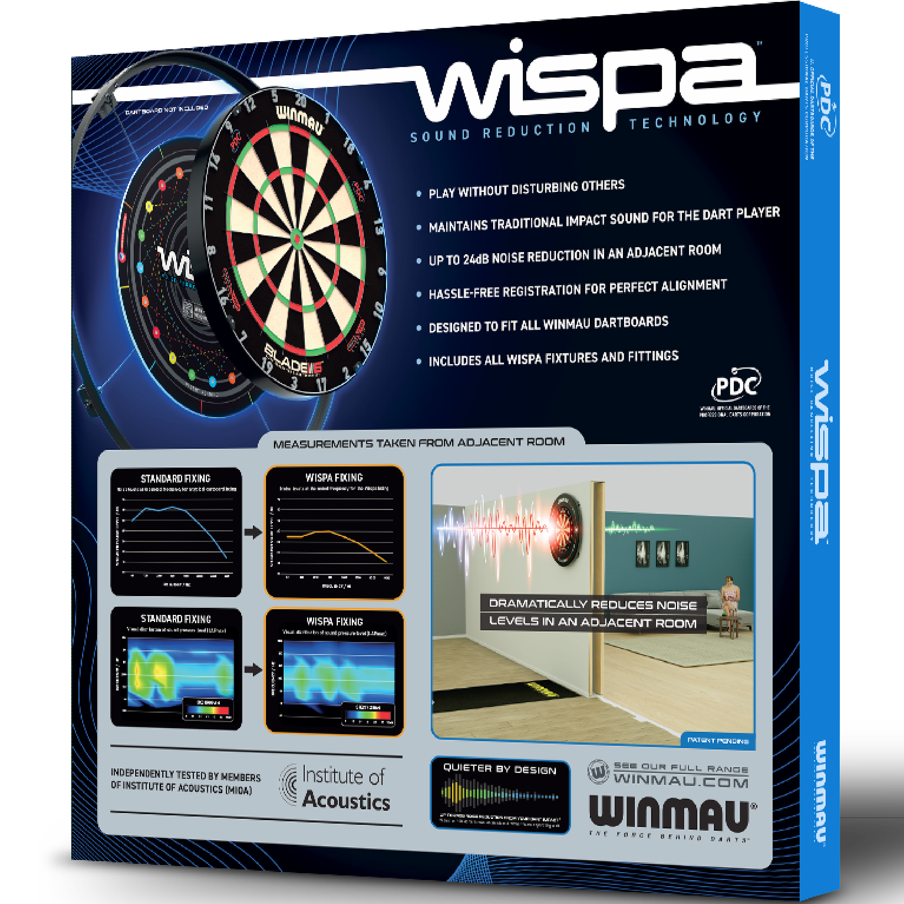 Winmau - Wispa Sound Reduction System Winmau - Wispa Sound Reduction System