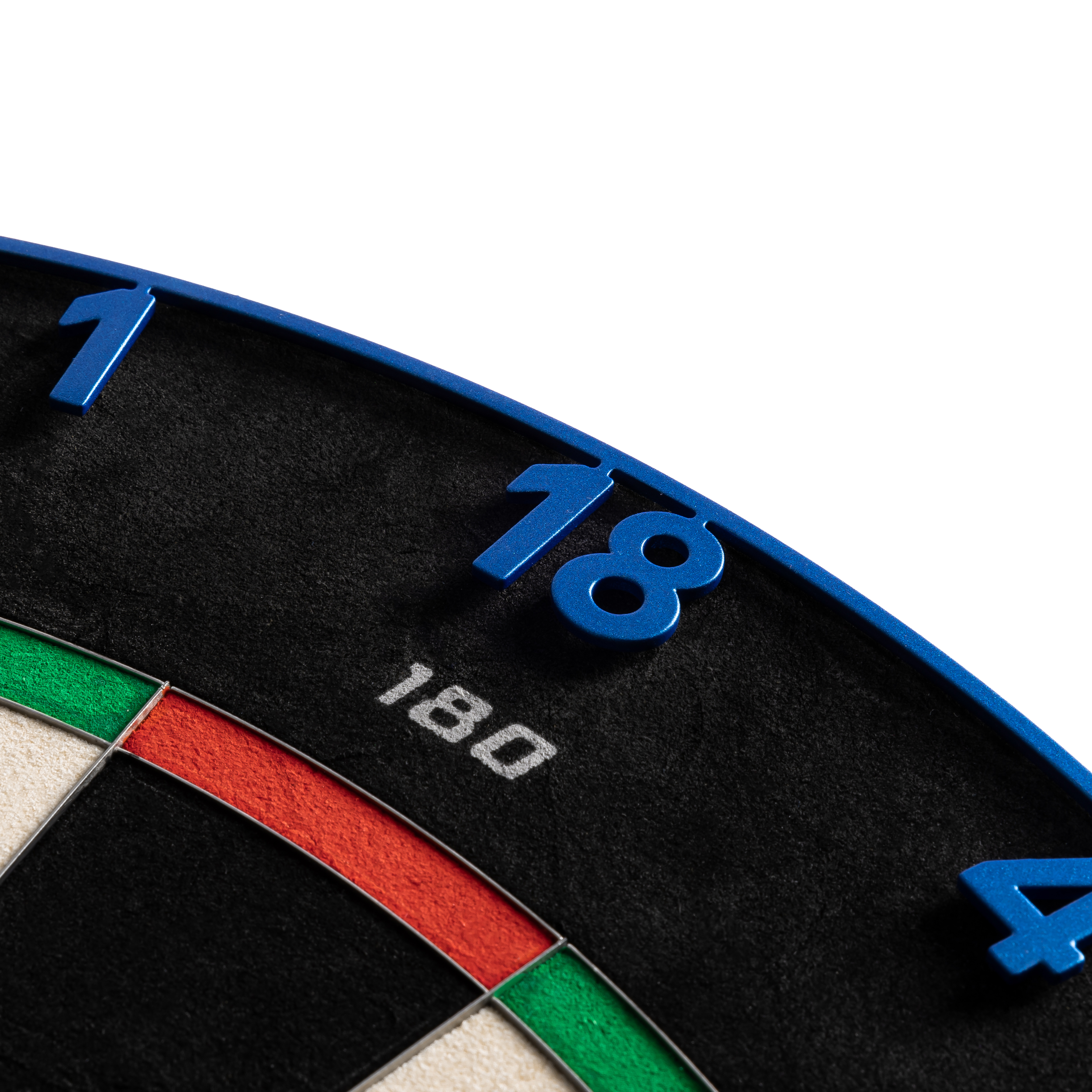 Precise180 - Endorphine Dartboard mit Lasercut Zahlenring