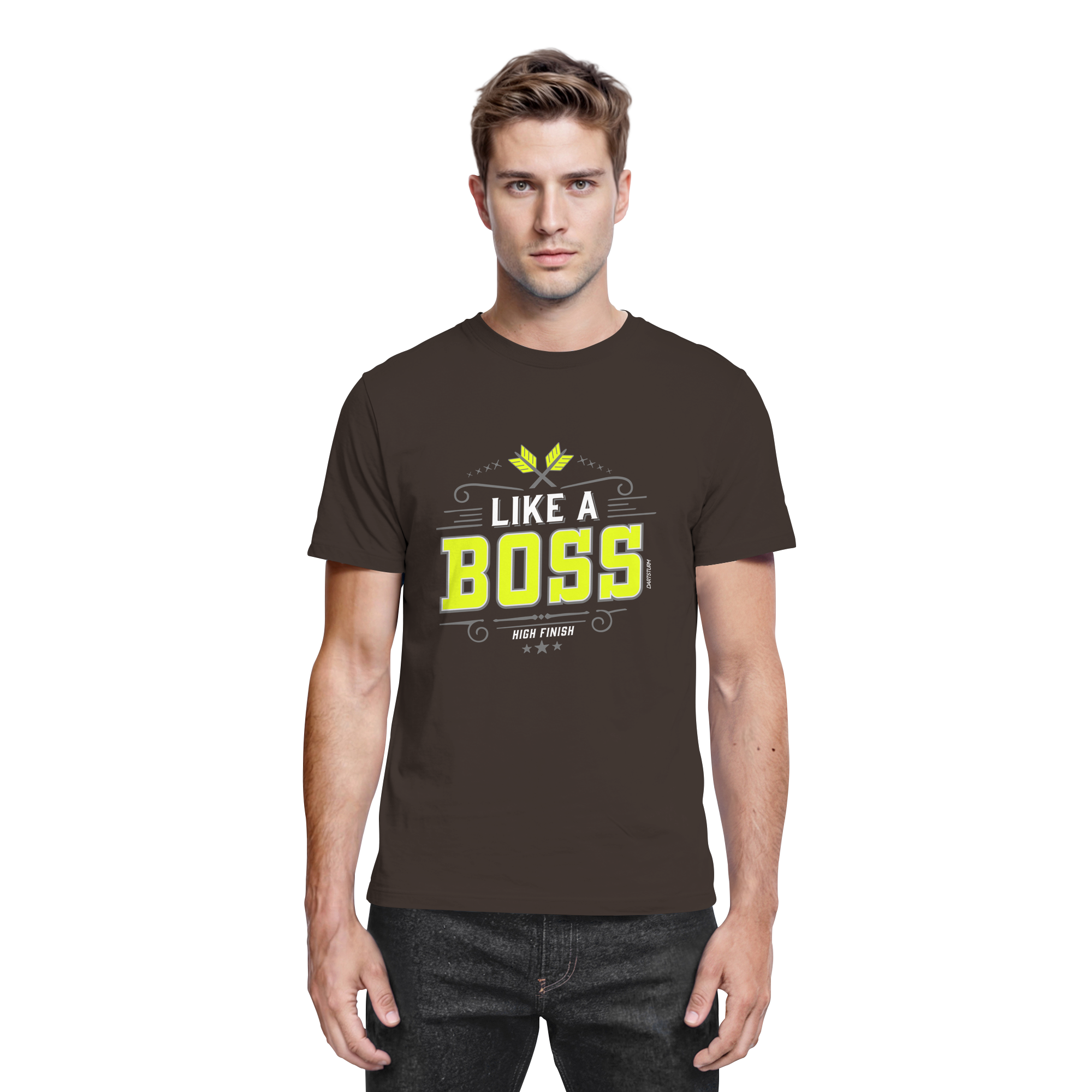 DartSturm - Like a Boss Yellow - Premium Shirt DartSturm - Like a Boss Yellow - Premium Shirt