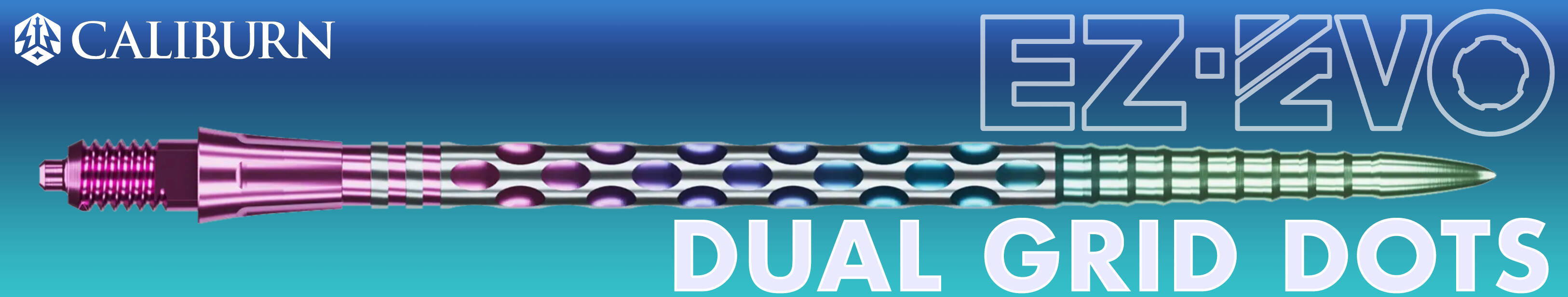 Banner-Spitzen-Steeldart-Caliburn-EZEVO-DualGridDots-3252x615