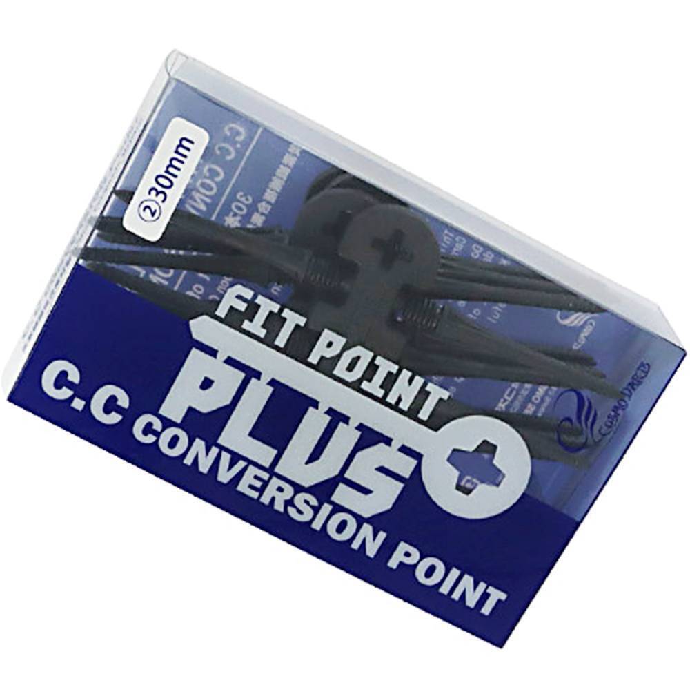 Cosmo Darts - Fit Point Plus Carbon Conversion Points - 30er Pack