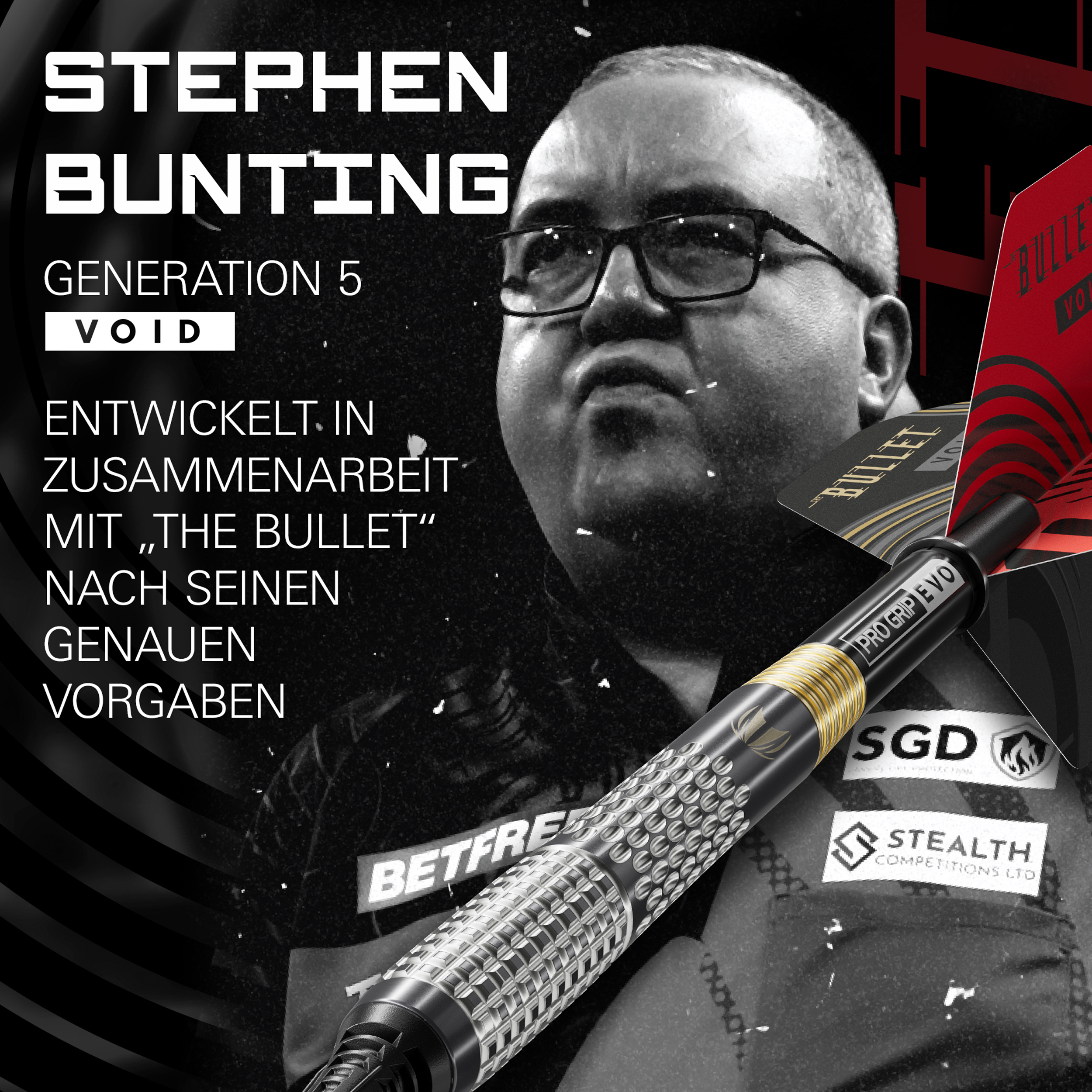 Target - Stephen Bunting GEN 5 Void - Softdart