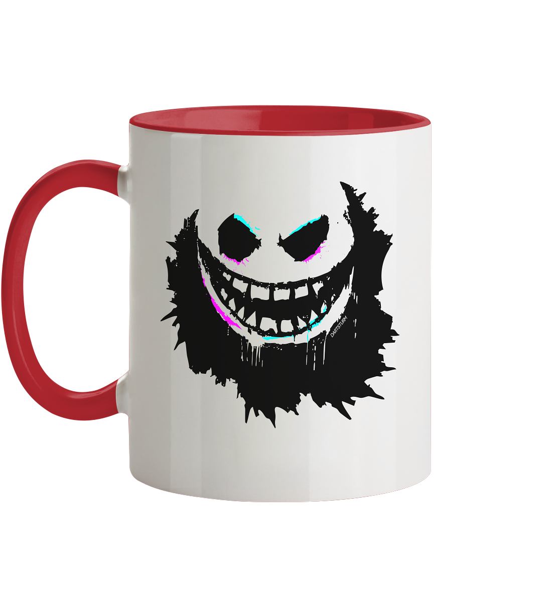 DartSturm - Scary Smile V3 - Tasse zweifarbig