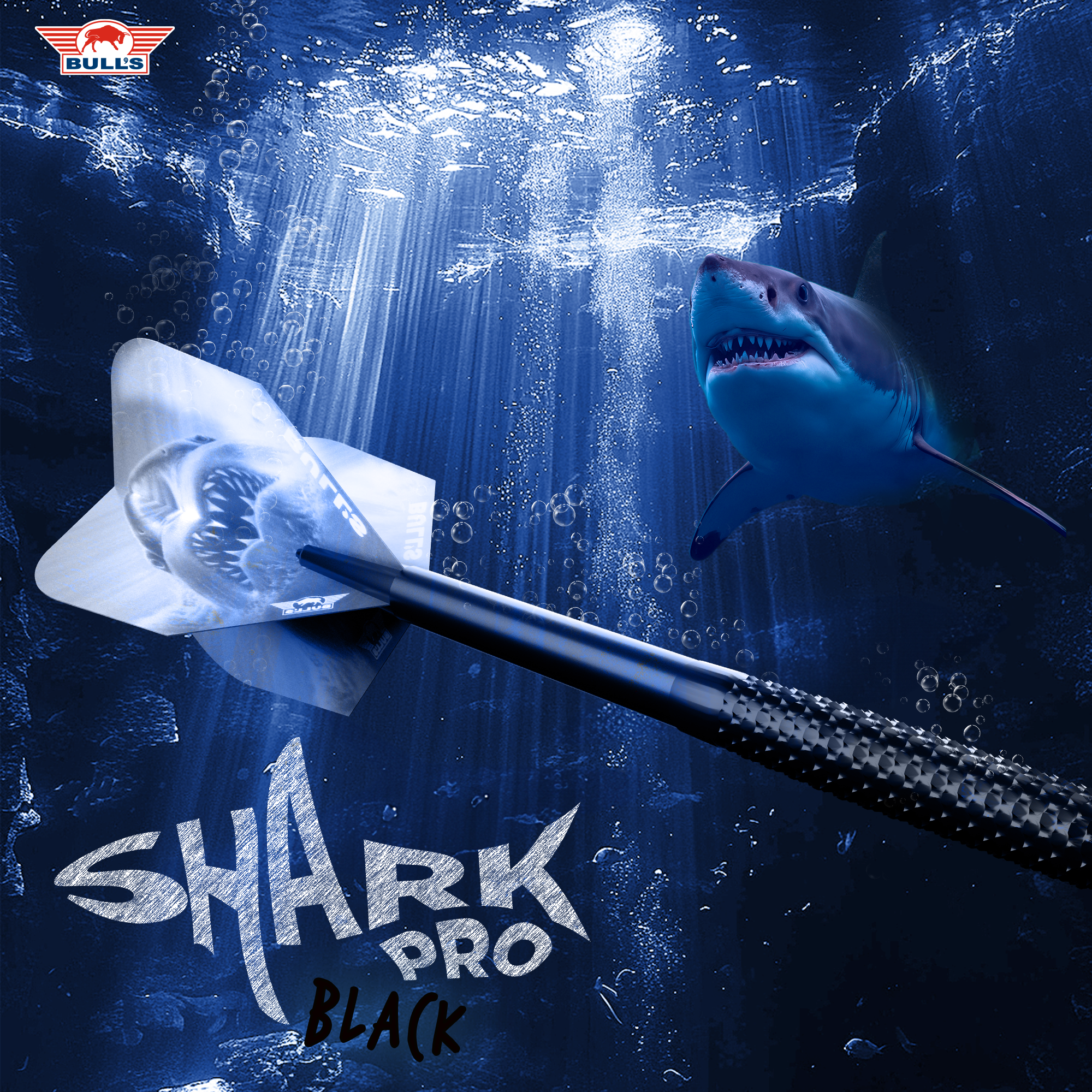 Bull's NL - Shark Pro Black - Softdart