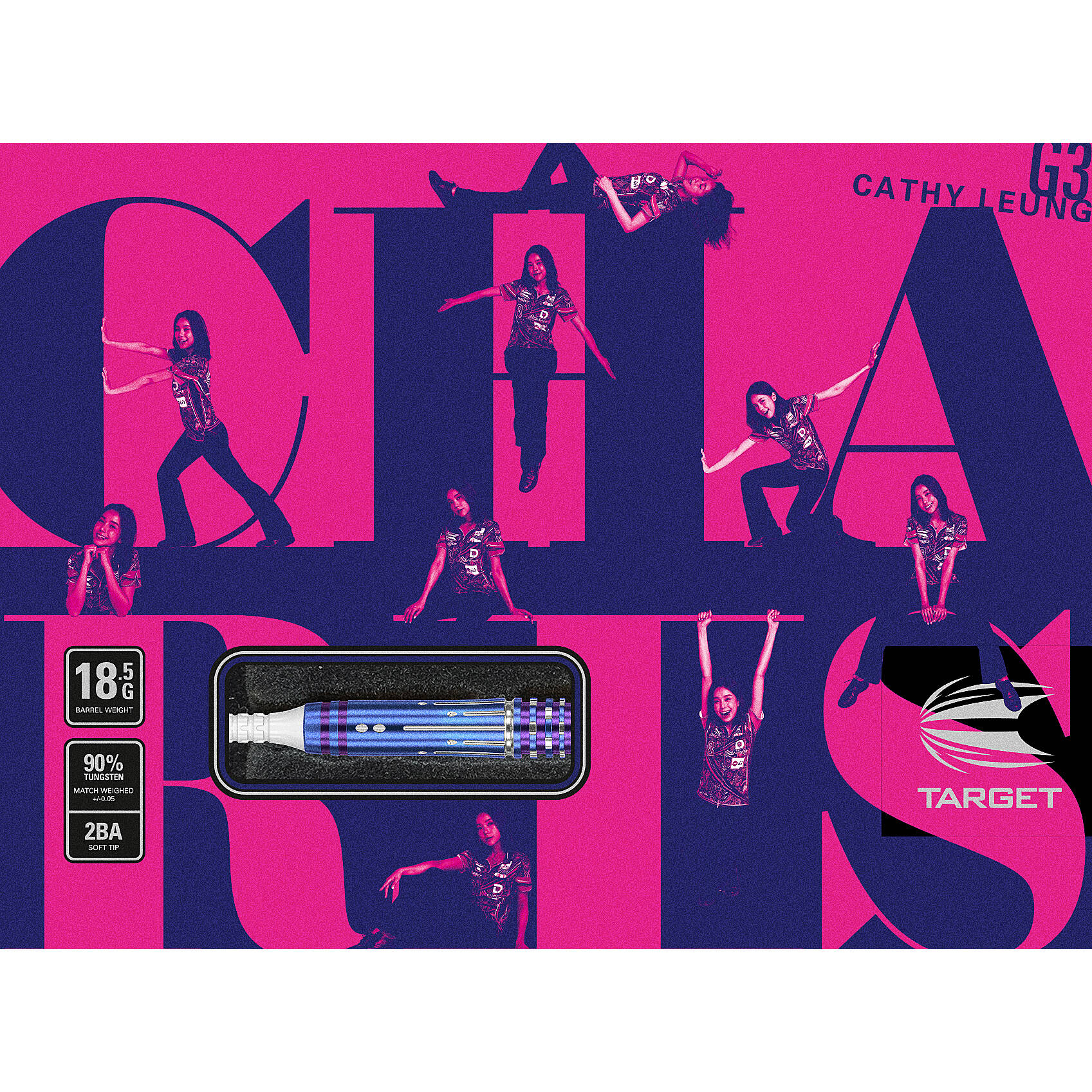 Cathy-Leung-Charis-G3-Softdart-Verpackung Target Japan - Cathy Leung GEN 3 - Softdart