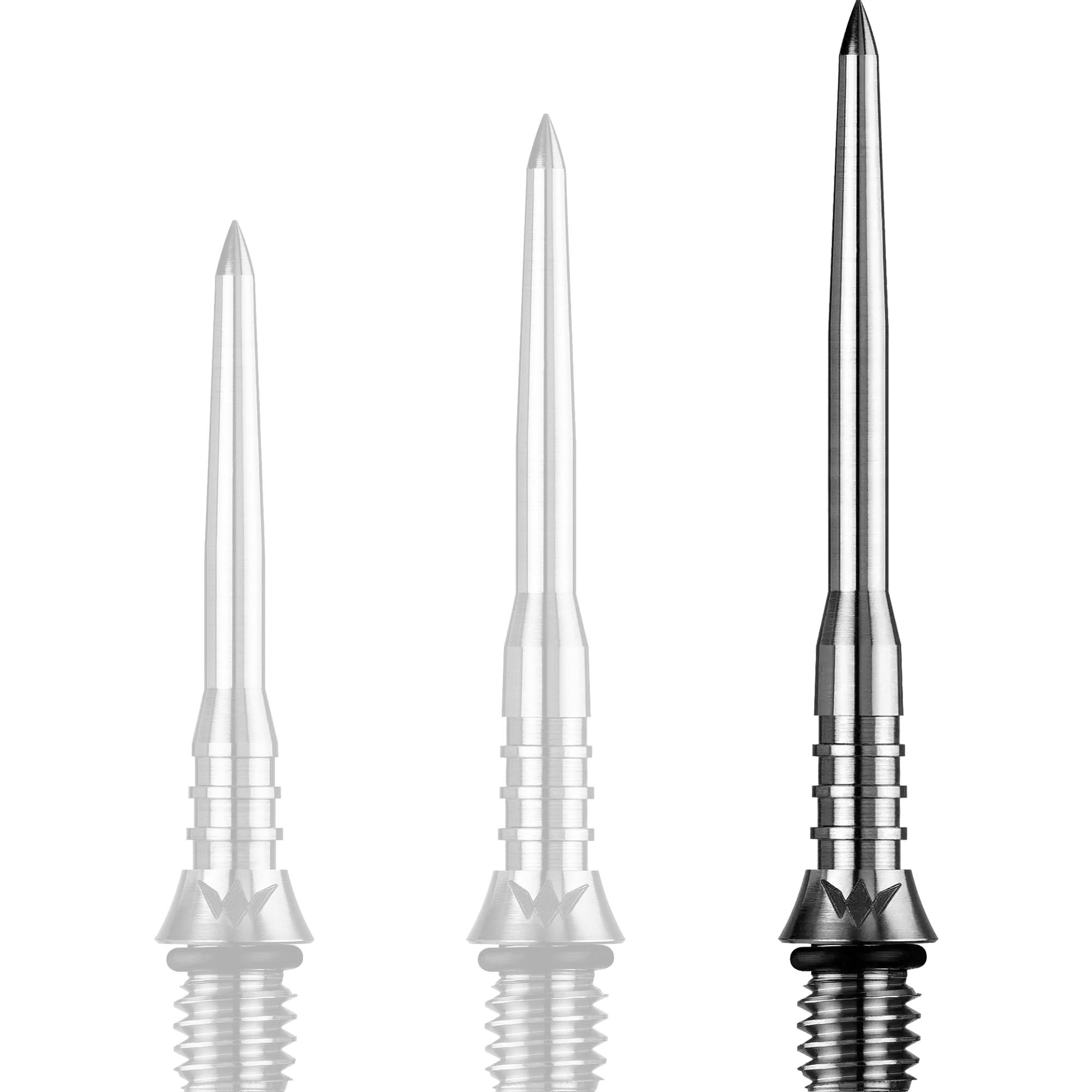 Mission - Titan Pro Conversion Points Grooved - Silber Mission - Titan Pro Conversion Points Grooved - Silber