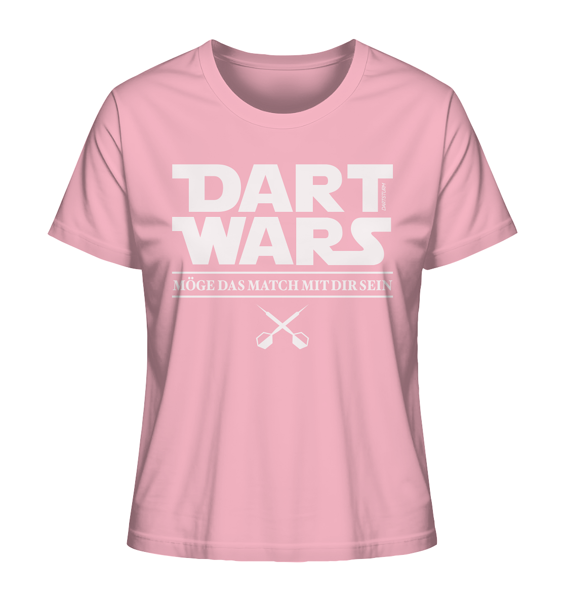 DartSturm - Dart Wars Weiß - Ladies Organic Shirt DartSturm - Dart Wars Weiß - Ladies Organic Shirt
