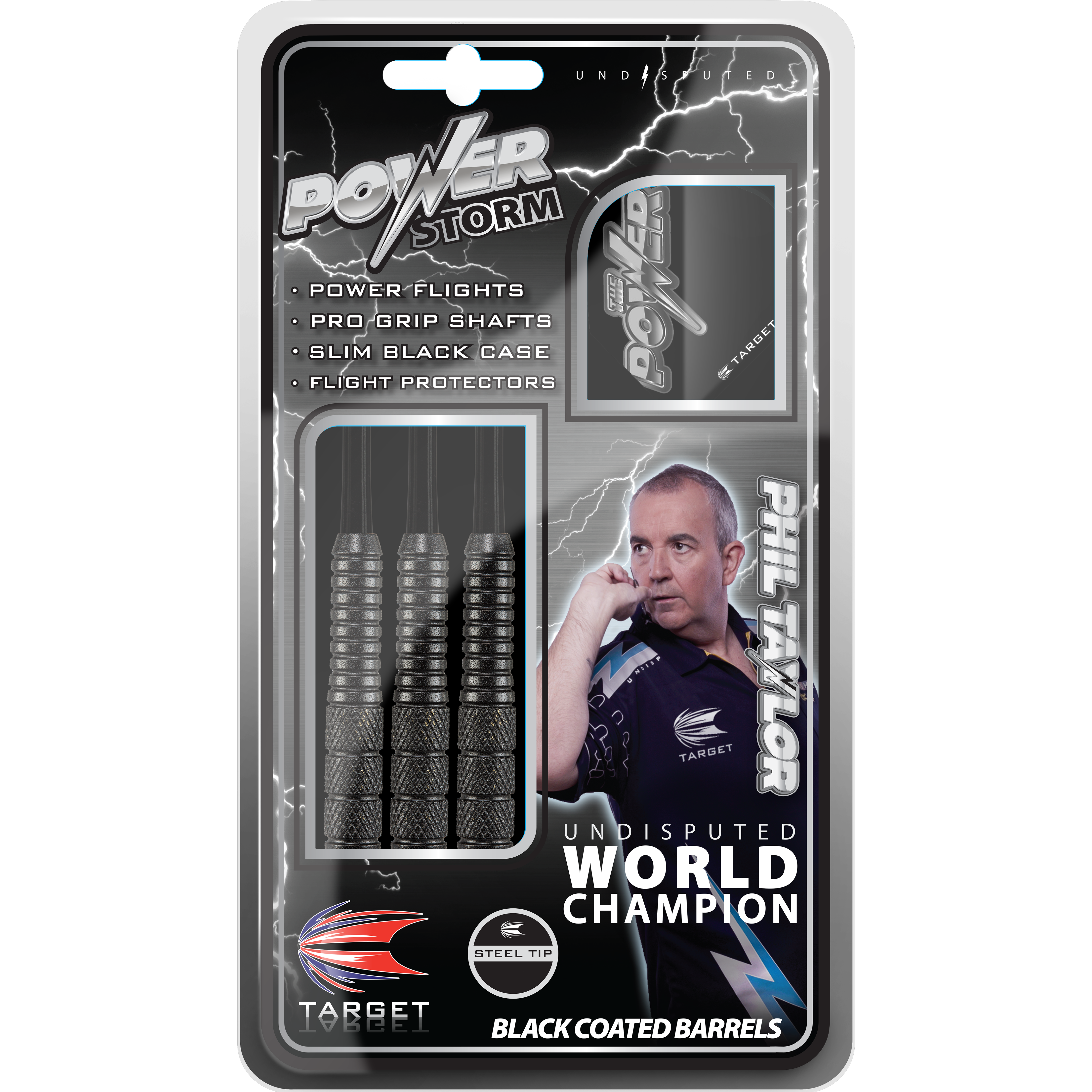 Target - Phil Taylor Power Storm Brass - Steeldart