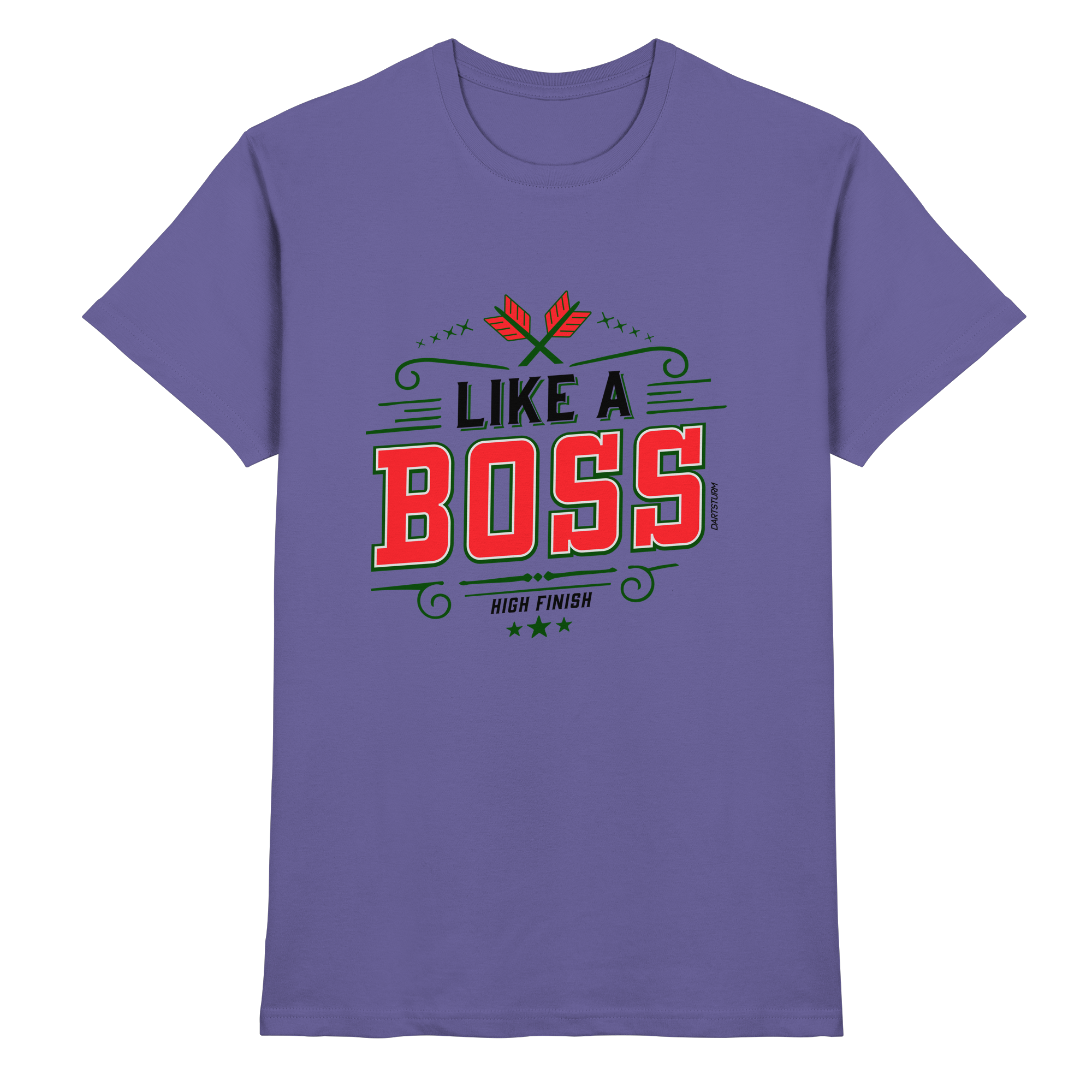 DartSturm - Like a Boss Red - Premium Shirt DartSturm - Like a Boss Red - Premium Shirt