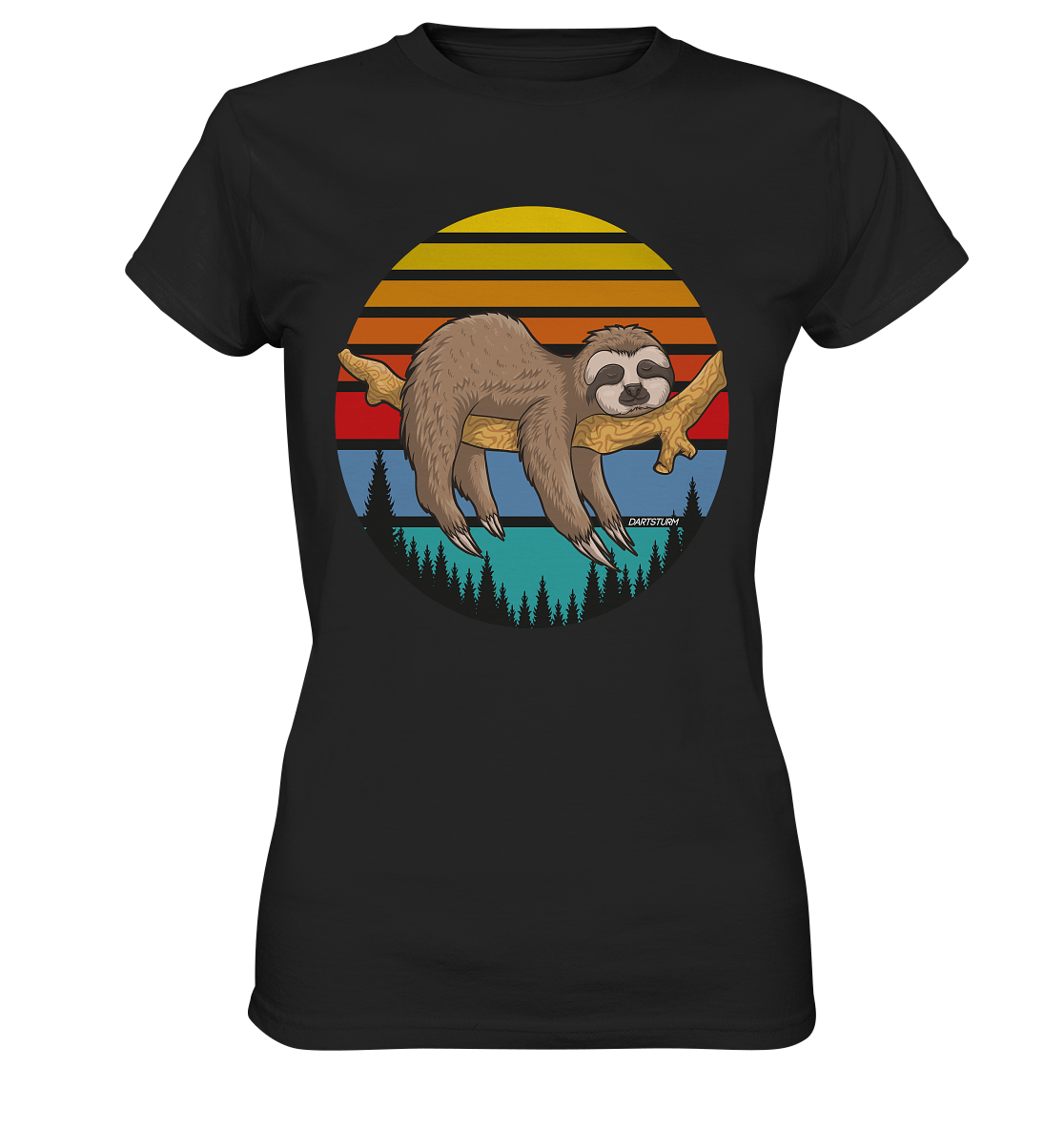 DartSturm - Lazy Sloth - Ladies Premium Shirt DartSturm - Lazy Sloth - Ladies Premium Shirt