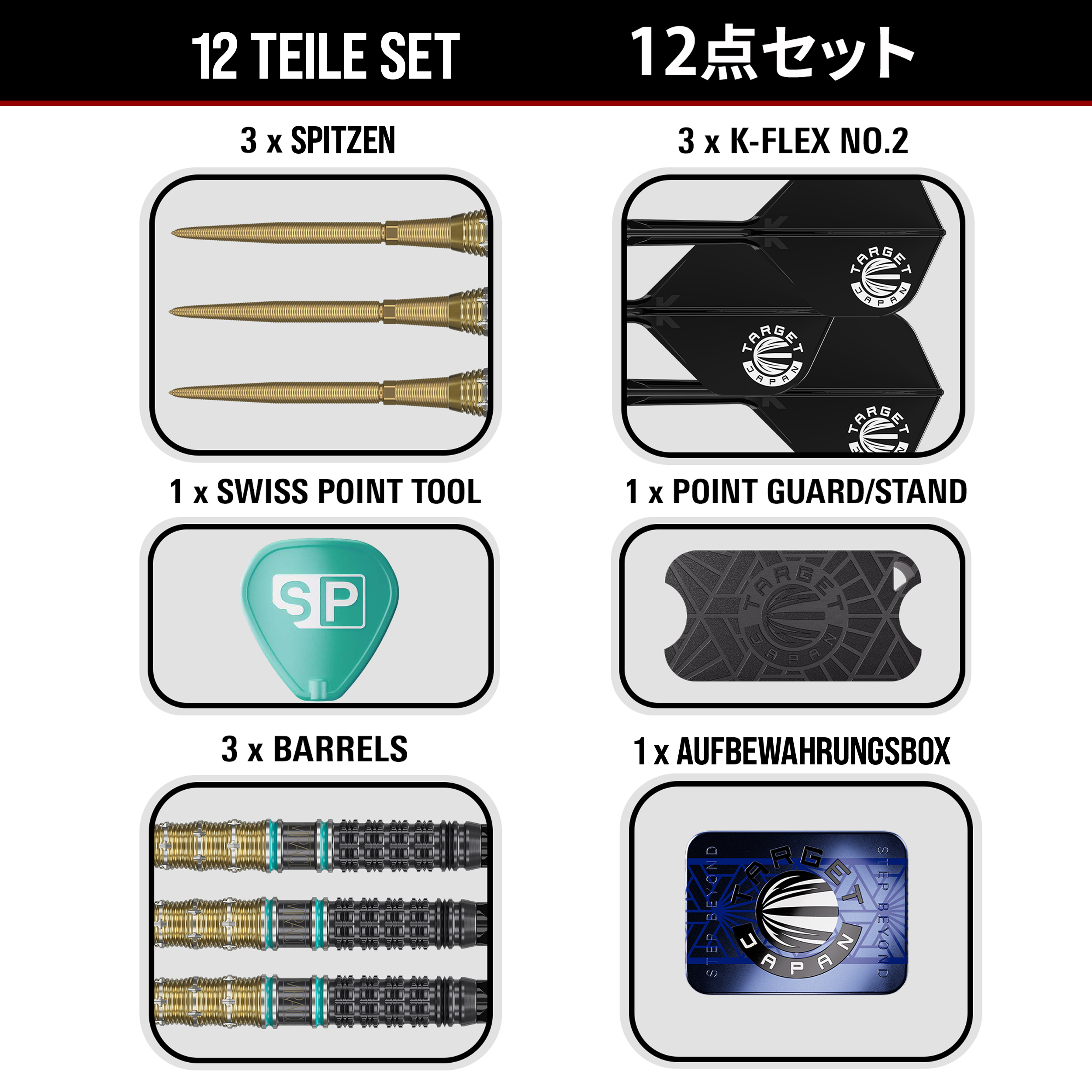 Target Japan - Swiss Point - Mikuru Suzuki GEN 7.5 - Steeldart