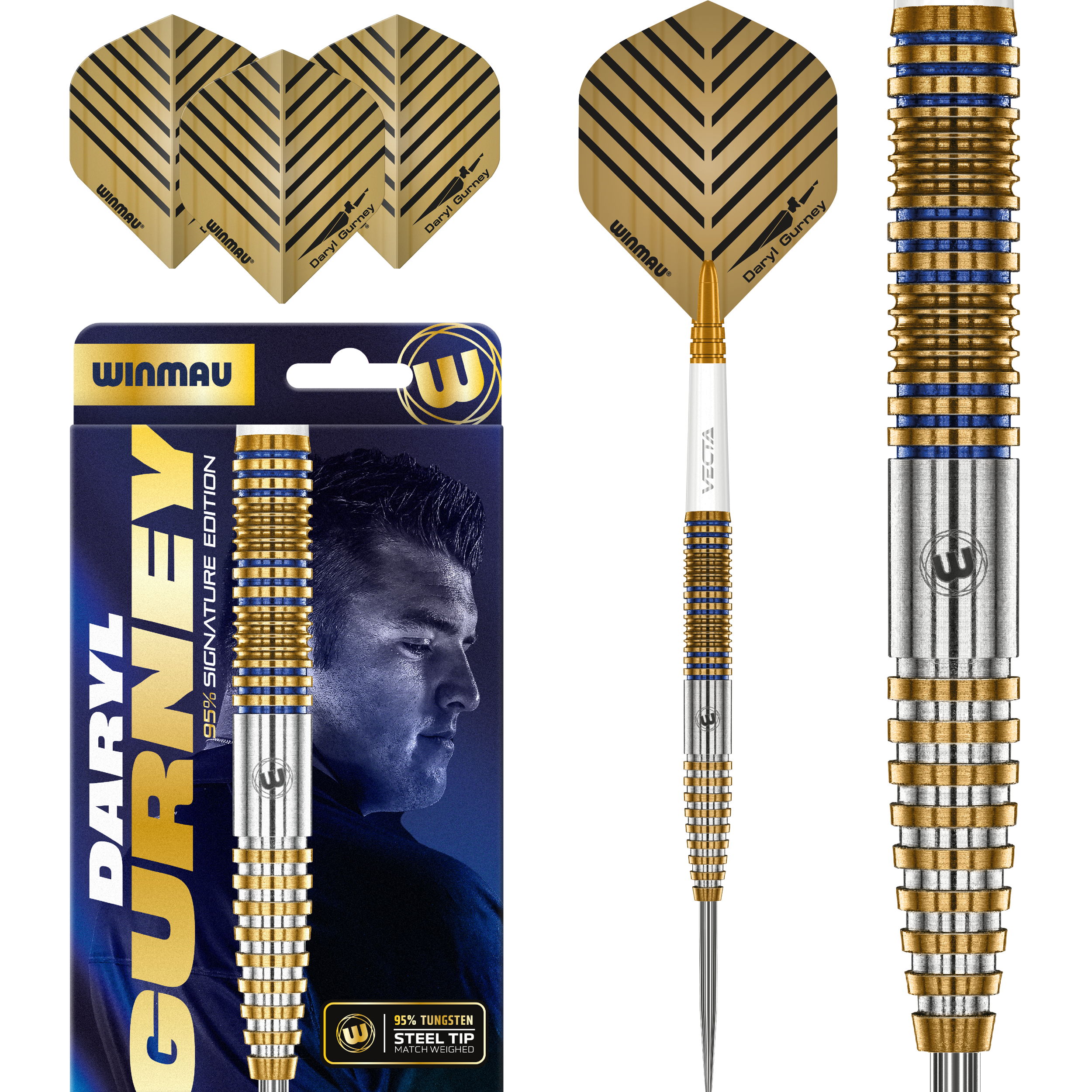 Winmau - Daryl Gurney Signature Edition - Steeldart