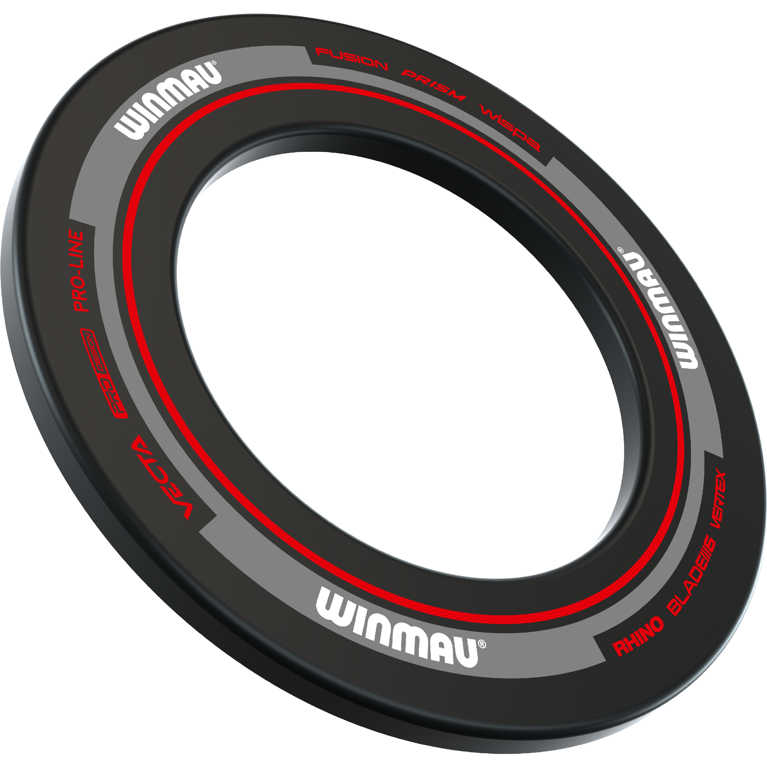 Winmau - Advance Schwarz Rot - Surround