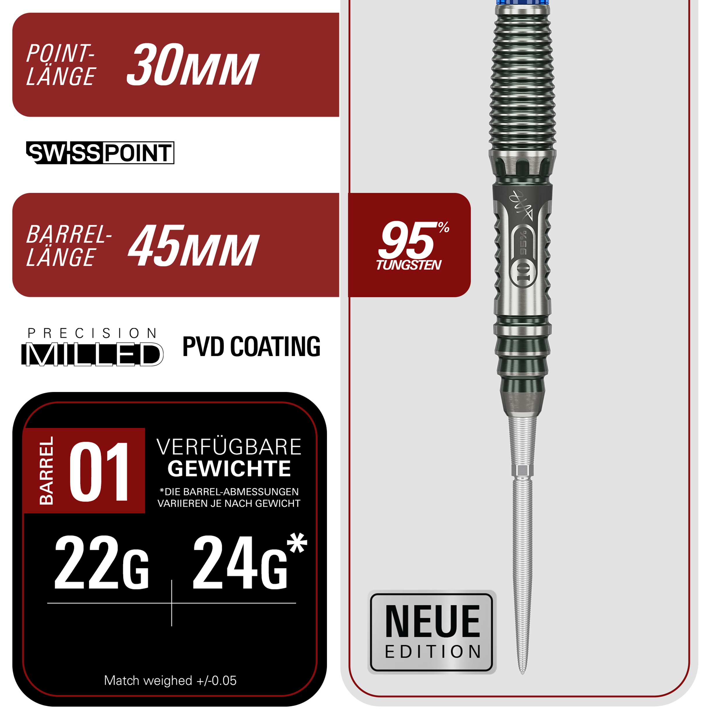 Target Japan - Swiss Point - Haruki Muramatsu GEN 10.5 - Steeldart