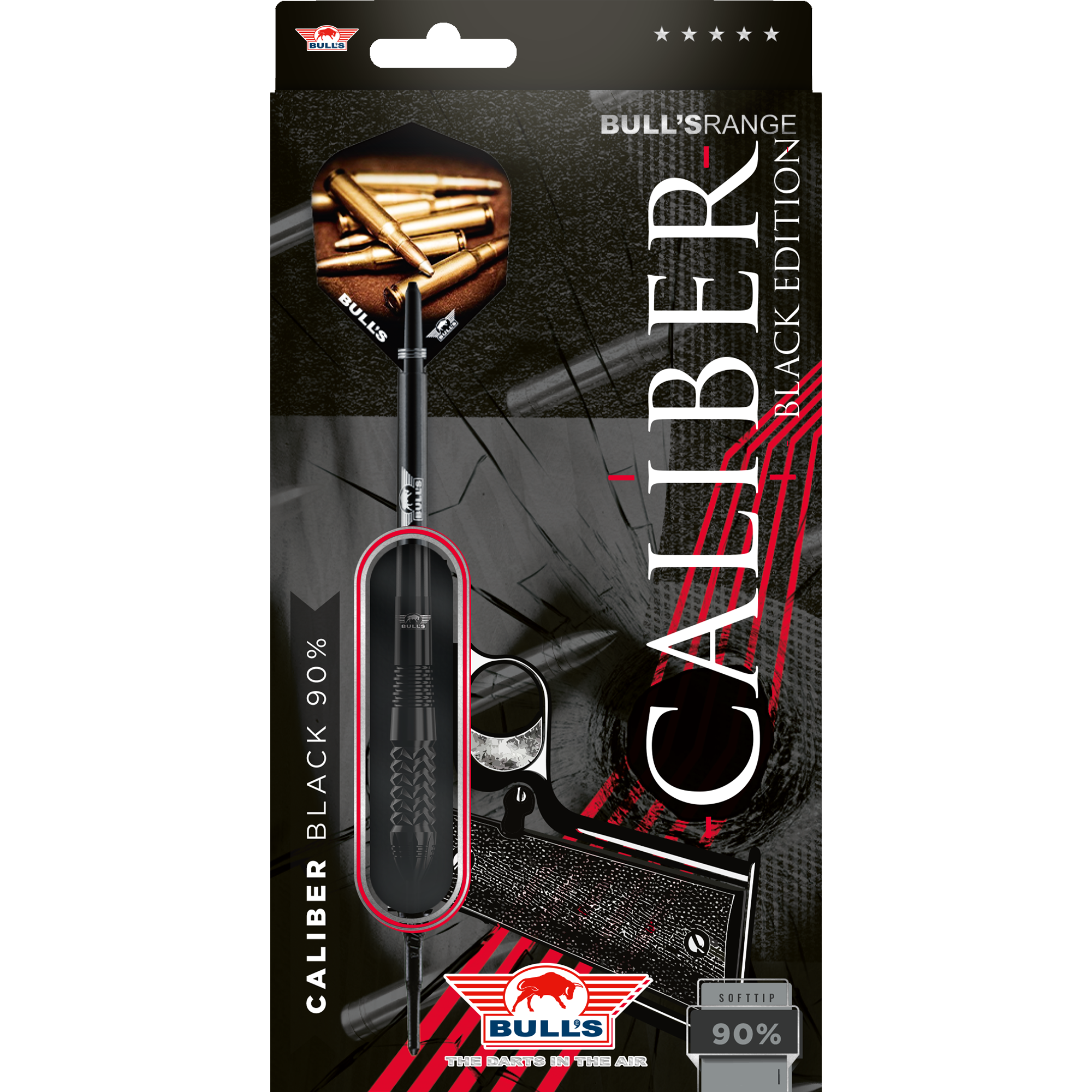 Bull's NL - Caliber Black - Softdart Bull's NL - Caliber Black - Softdart